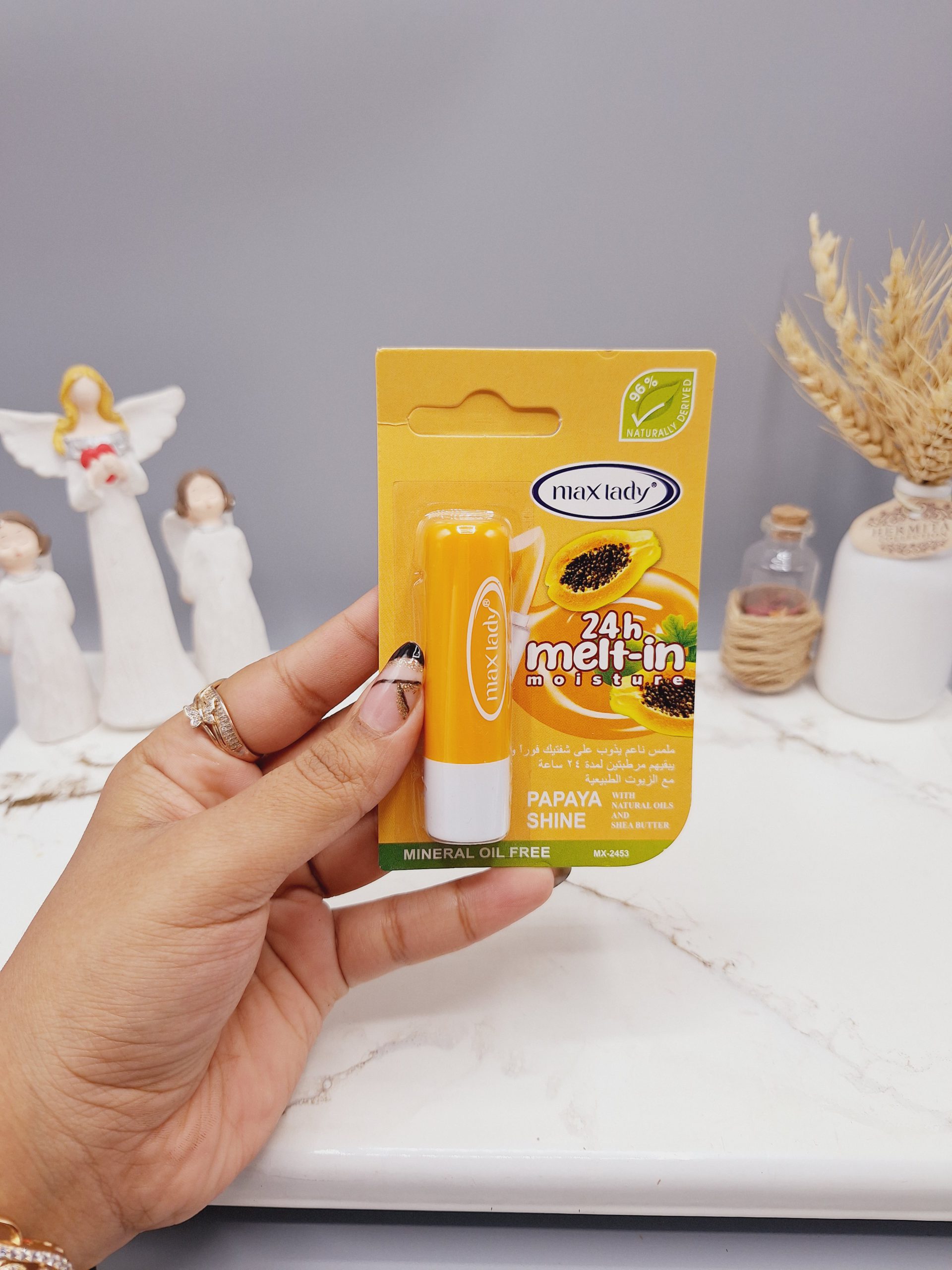 بالم لب مکس لیدی با طعم میوه پاپایا MAX LADY کد 3677