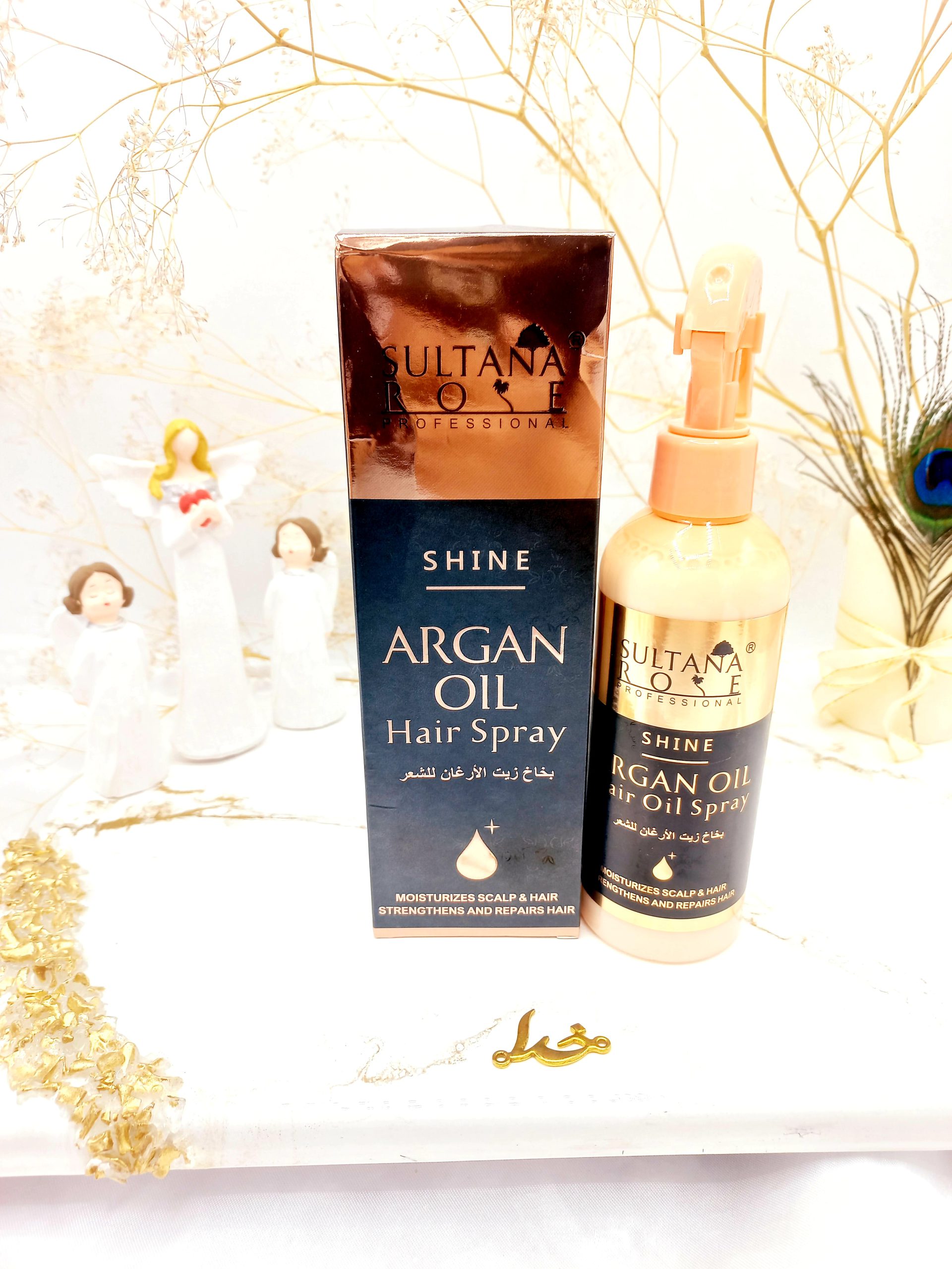 اسپری دو فاز مدل روغن آرگان حجم 250 میل برند راکو RAKO اصلی کد SA225