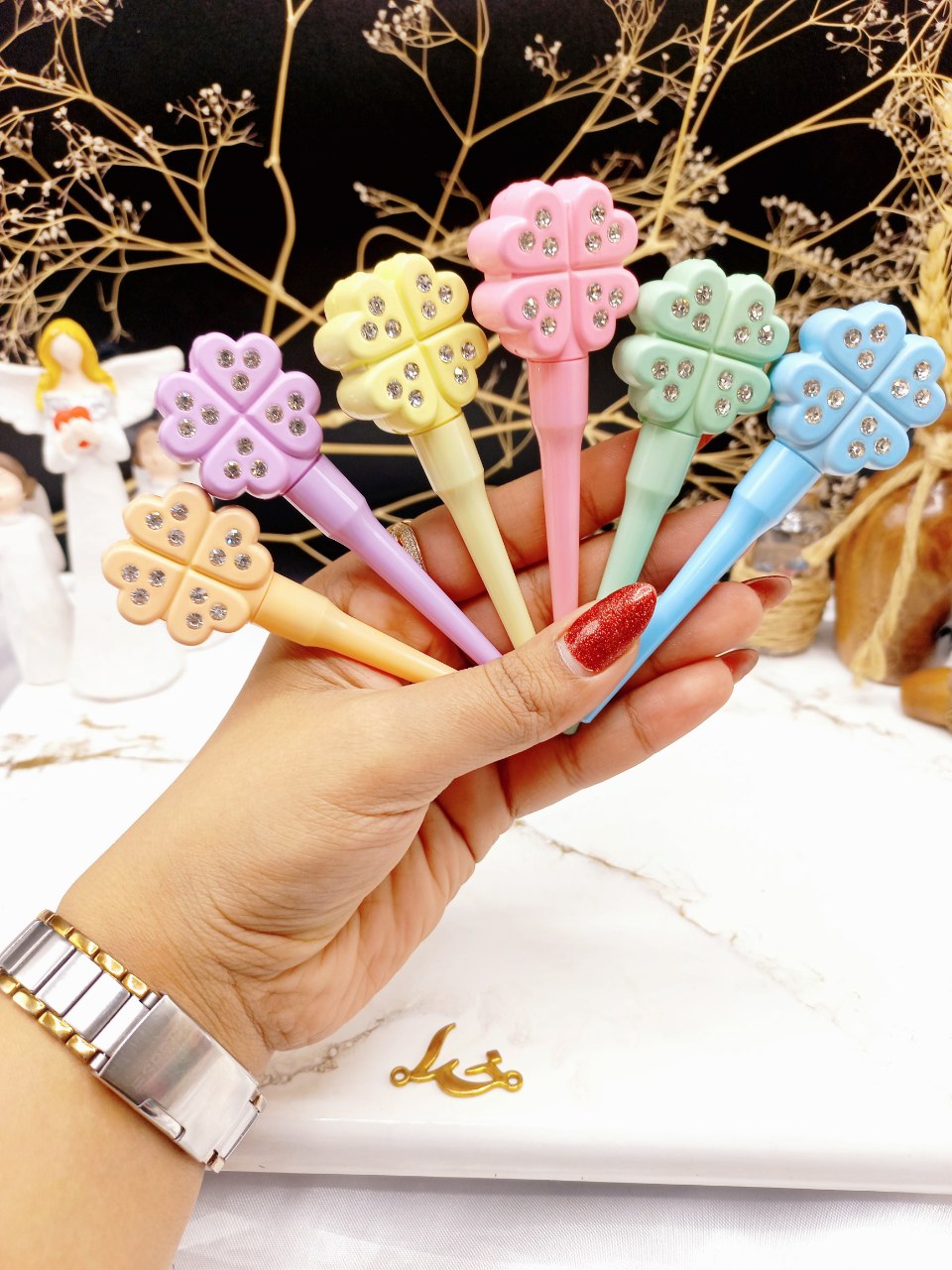 خط چشم فانتزی طرح گل برند موکالر Mocallure کد 8158