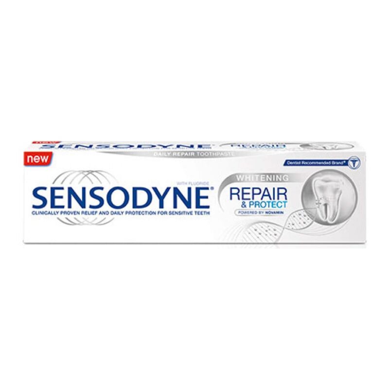 خمیر دندان ترمیم و محافظت کننده سفیدکننده سنسوداین | پخش عمده