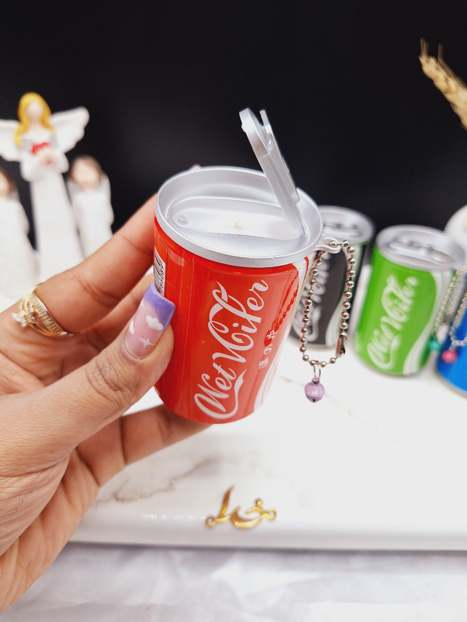 دستمال مرطوب طرح قوطی نوشابه کوکا کولا کد 6089