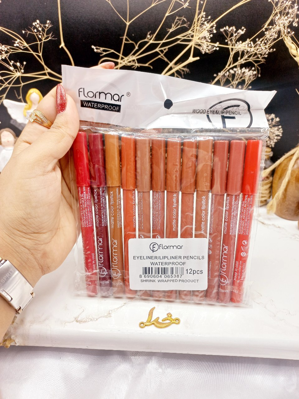 رژ مدادی بدون تراش برند فلورمار flormar