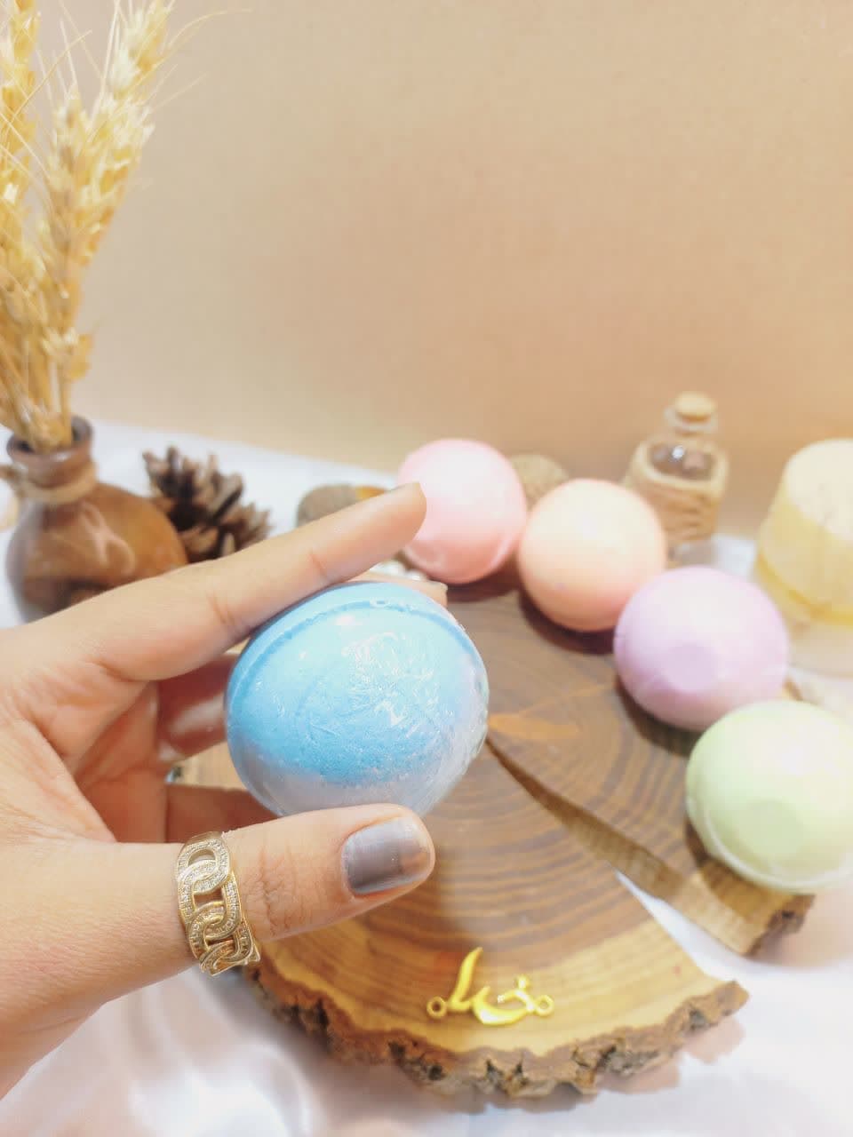 کوکتل و پدیکور توپی ساده 80 گرمی با کیفیت با جوشش عالی