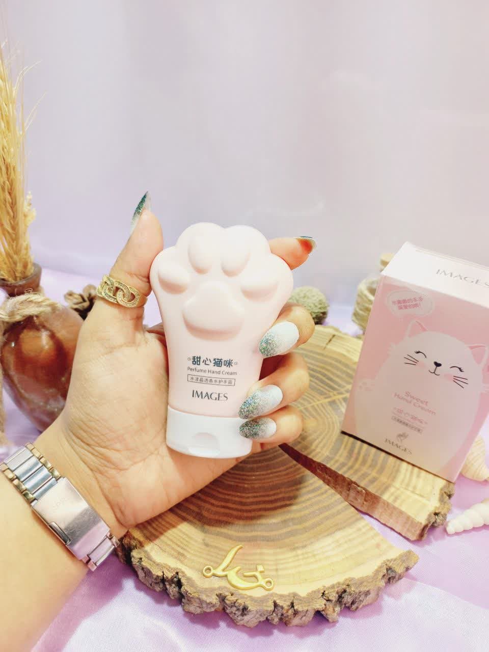 کرم مرطوب کننده و آبرسان  طرح پنجه گربه صورتی ایمیجز images کد XXM80511