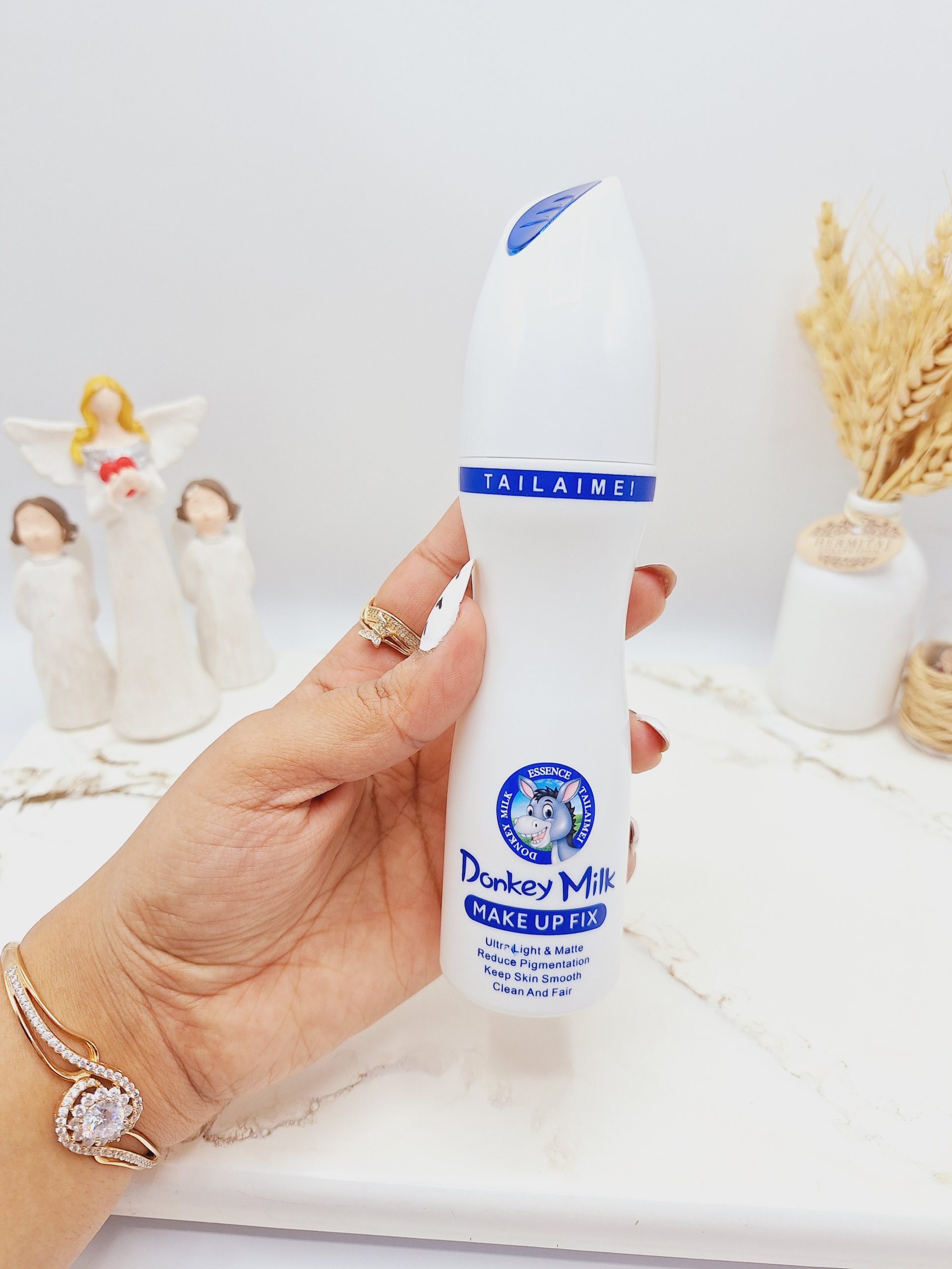 اسپری فیس مدل شیر الاغ (آبی) برند تایلامی TAILAIMEI کد TLM_SS040