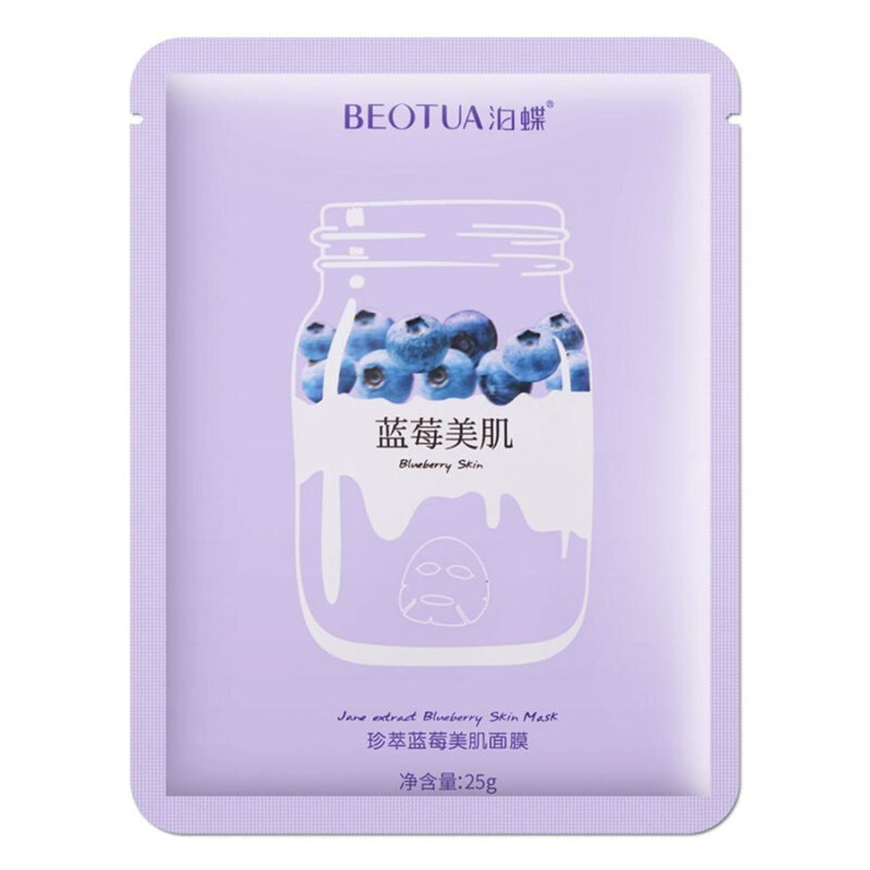 ماسک ورقه ای صورت بلوبری بئوتوآ BEOTUA | پخش عمده
