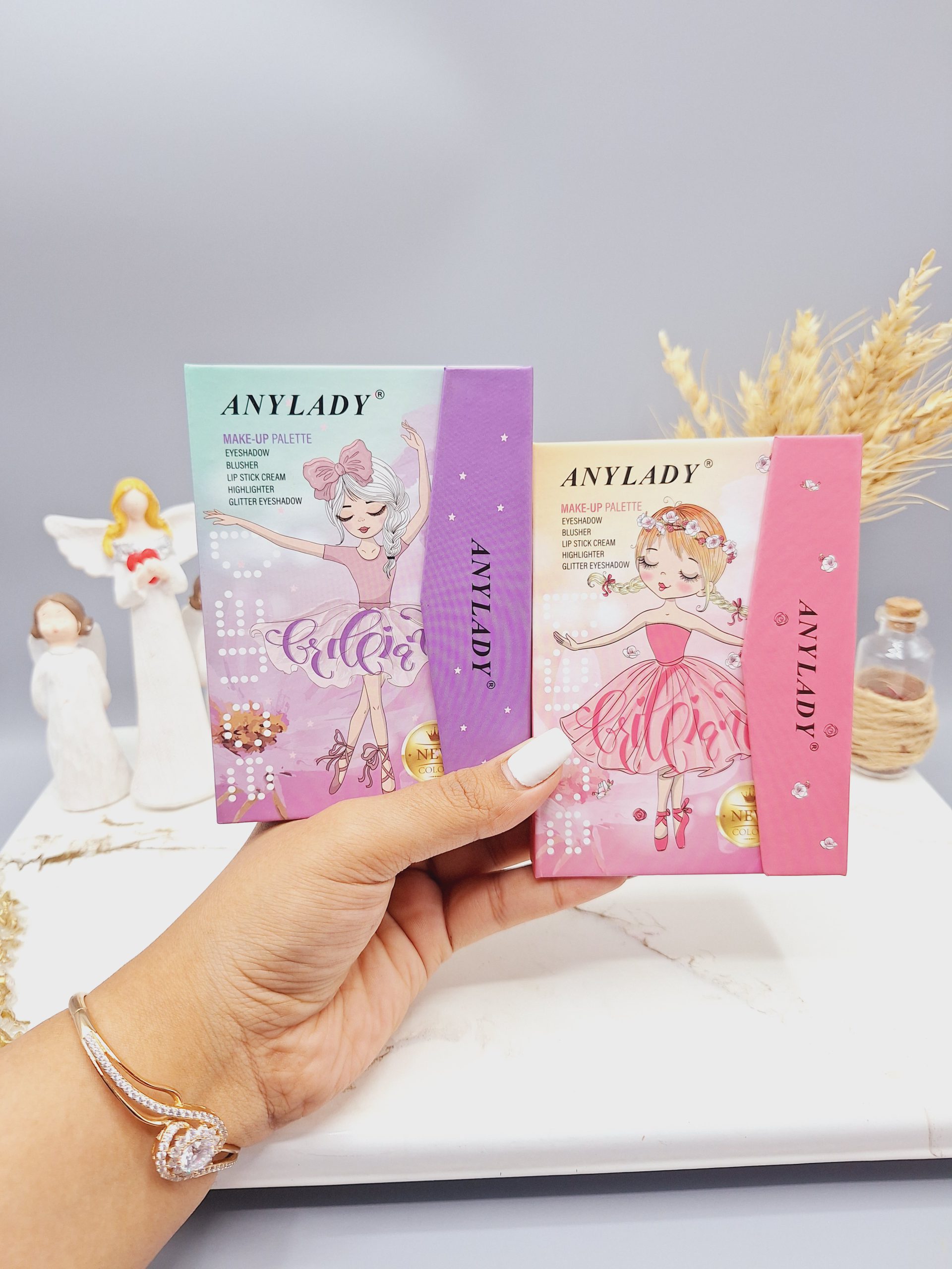 پالت سایه آنالیدی طرح دختر رقص بالرین برند ANYLADY کد 8624TD