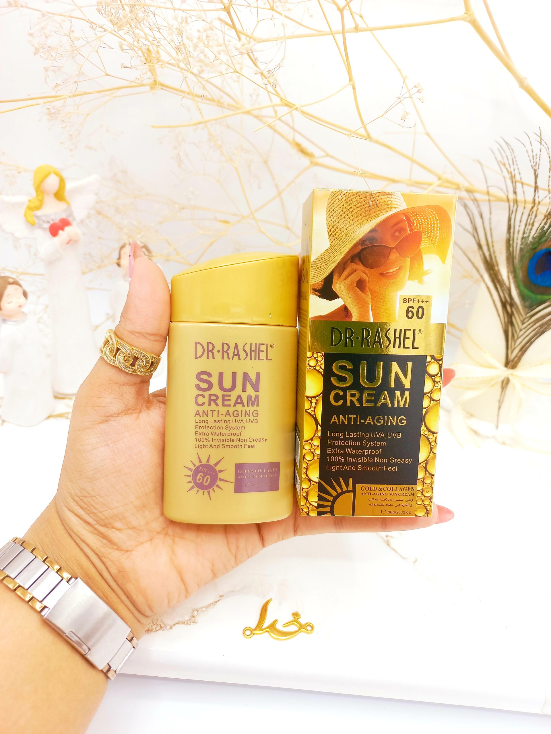 ضدآفتاب 60 درصد بی رنگ دکتر راشل dr RASHEL کد DRL1311