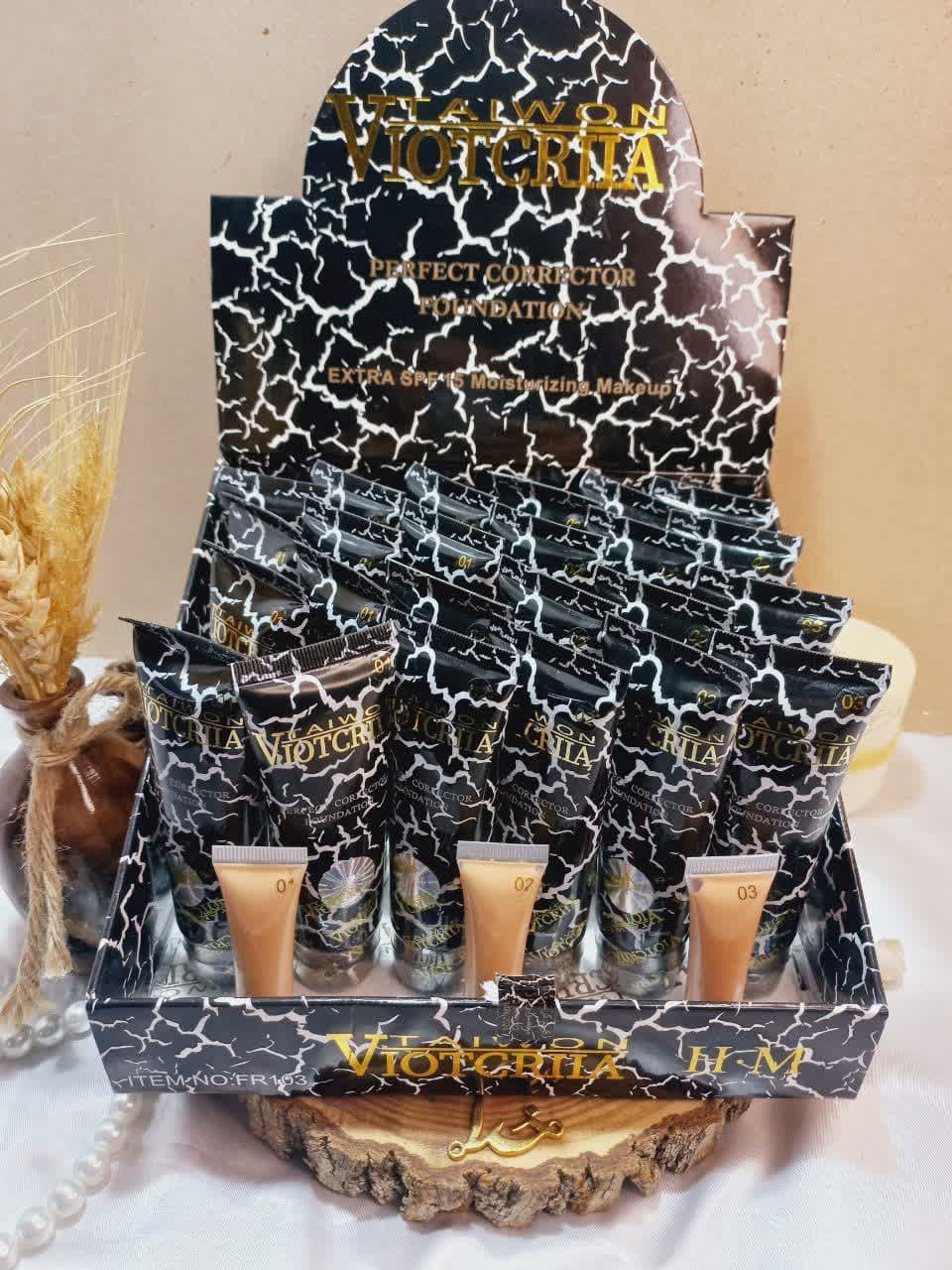 کرم پودر تیوپی ویکتوریا تایوان VIOTCRIIA TAIWON کد 900038