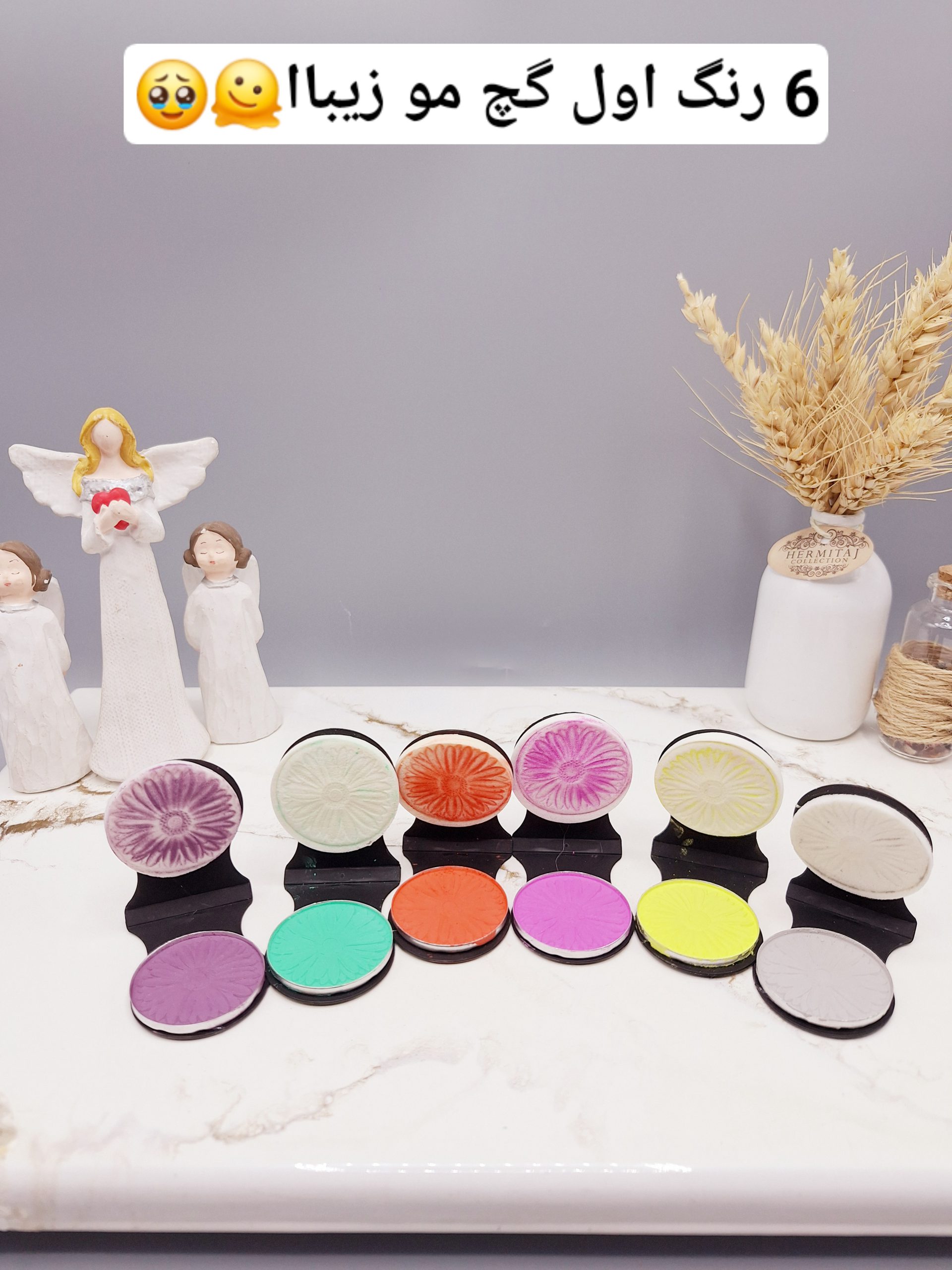 گچ مو سکه ای 6تایی سنیک گرل essence کد LF001