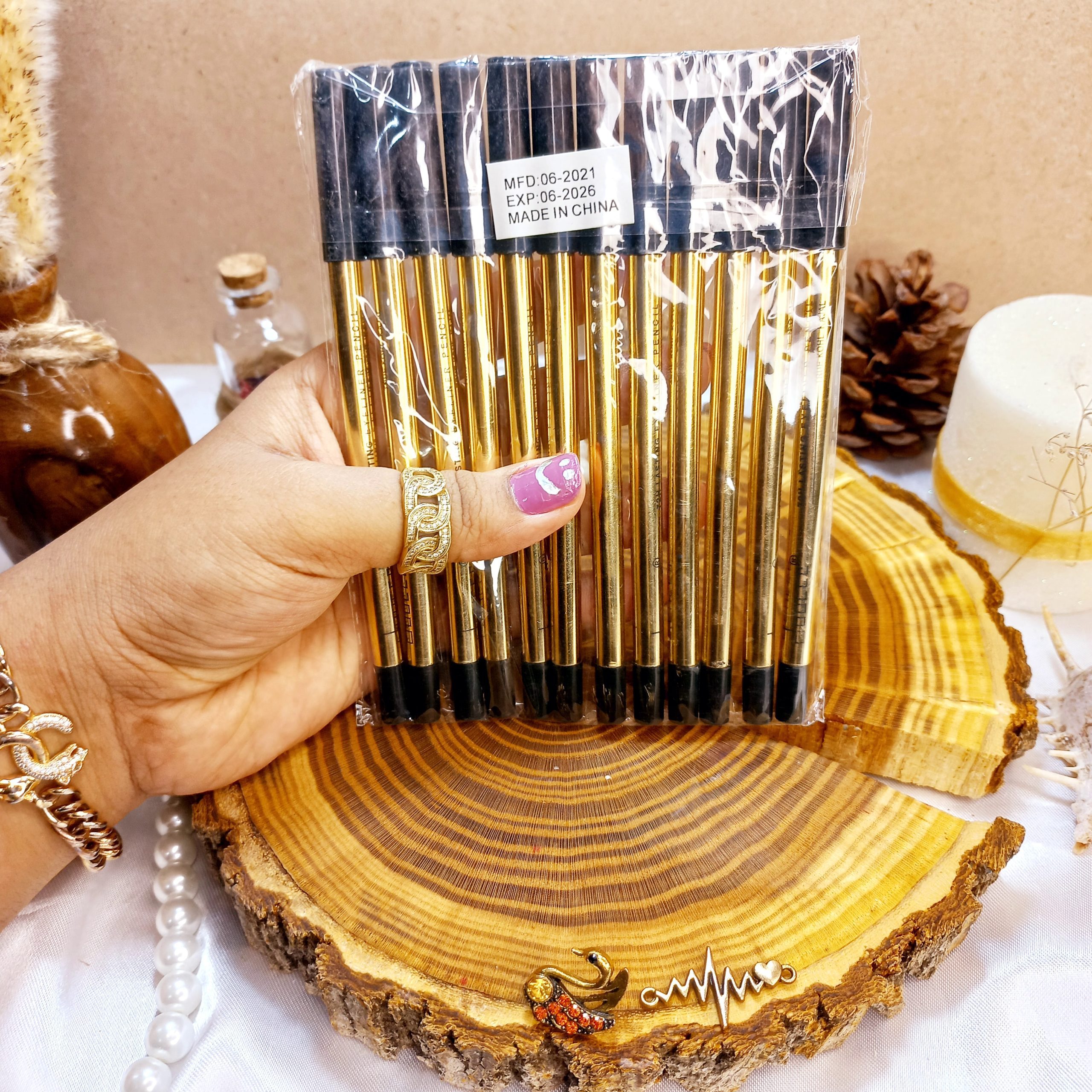 مداد چشم شمعی دوسه طلایی doucce | پخش عمده