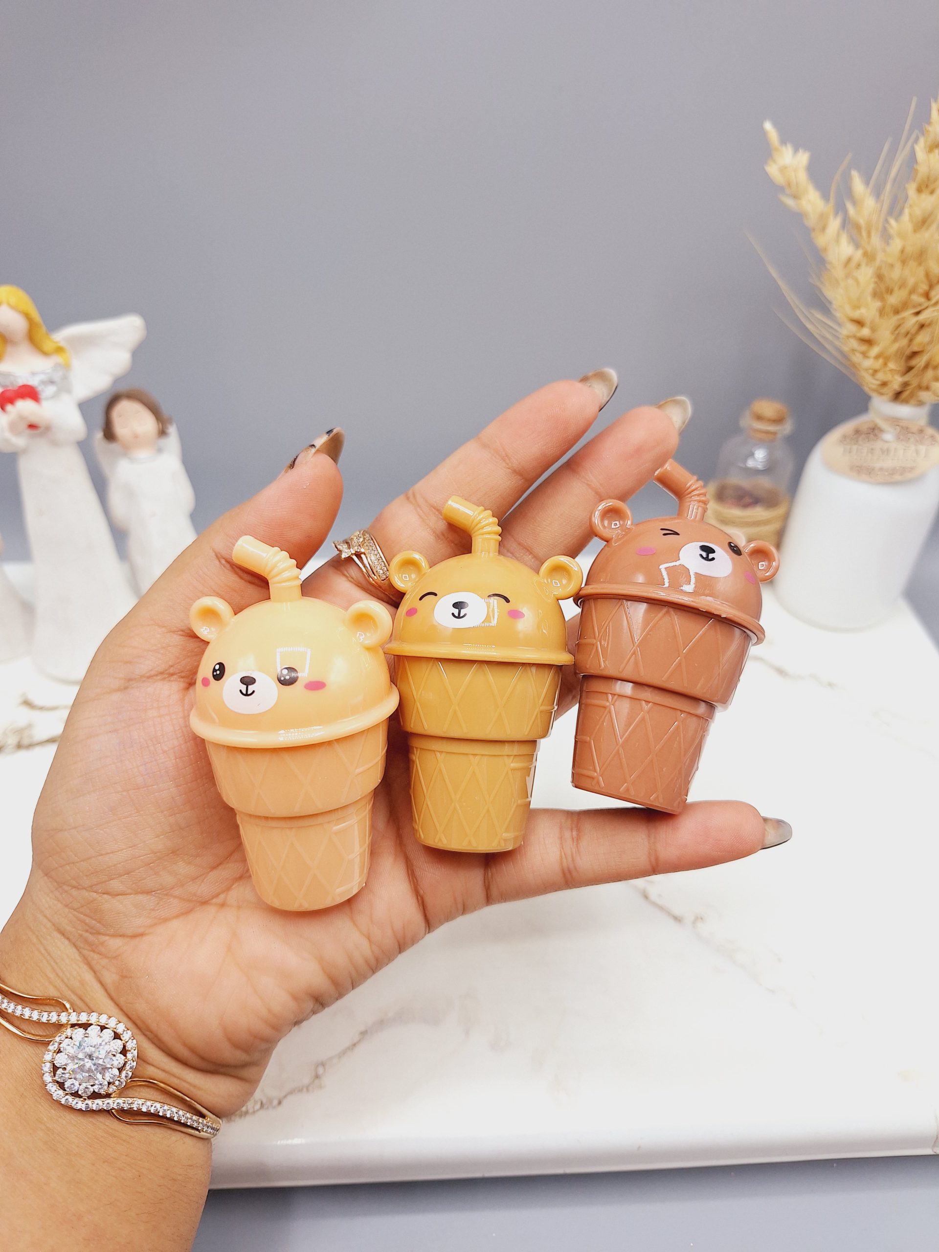 بالم لب آبمیوه نی دار طرح خرسی برند هولد مورنینگ کد 5599