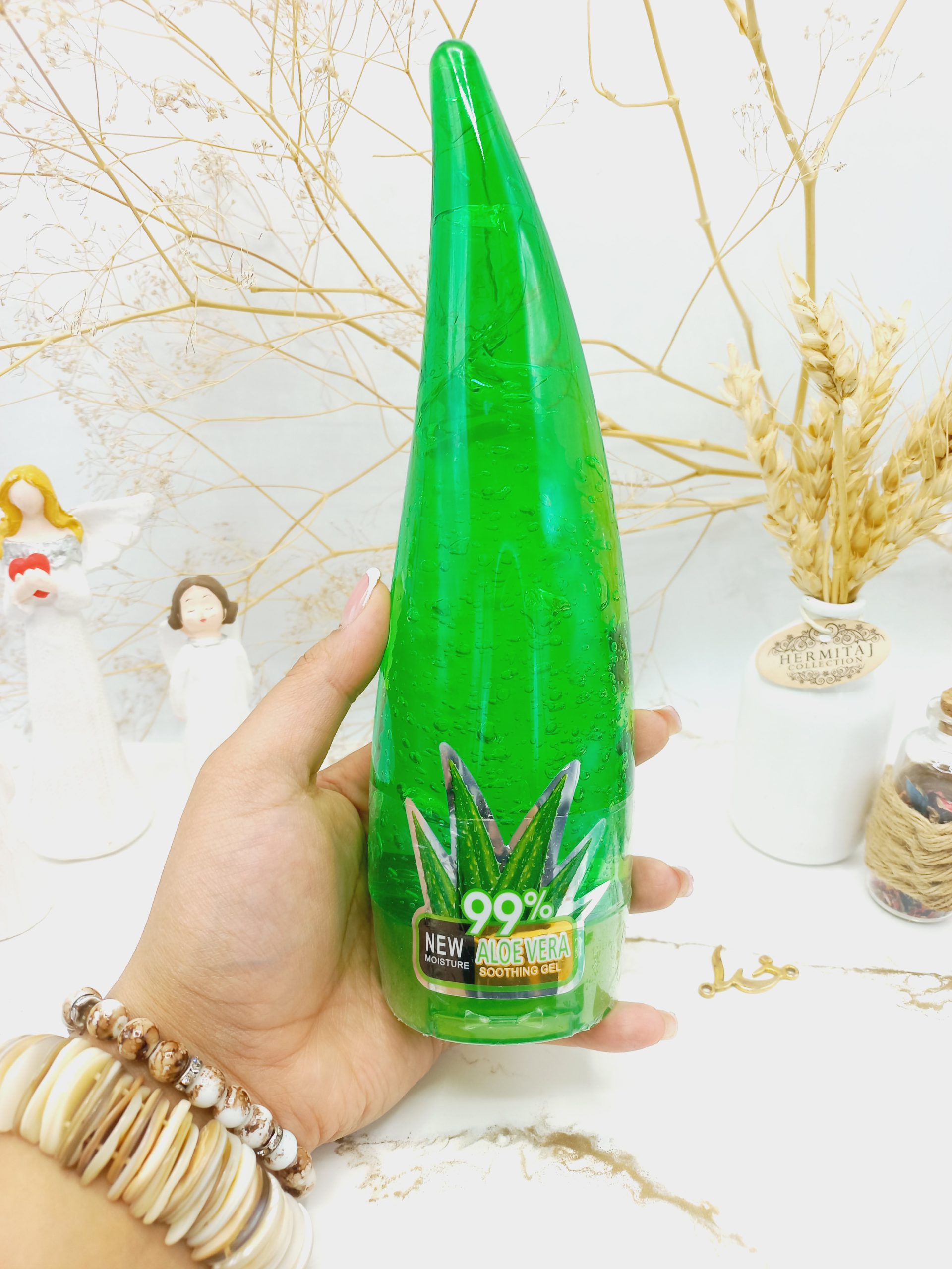 ژل الوئه ورا 99 درصد شاخکی کد 0908