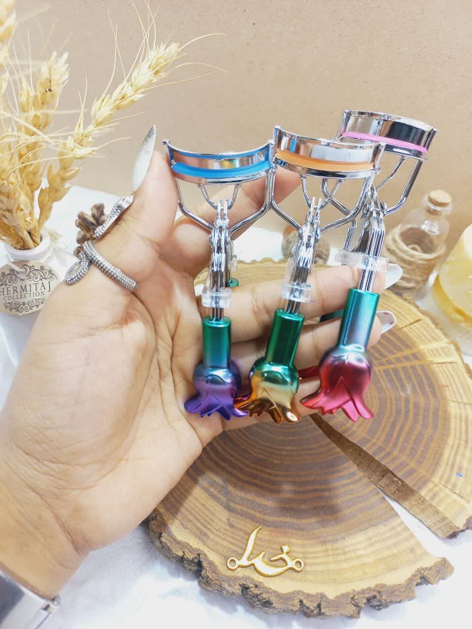 فرمژه استیل طلق دار طرح گل رز طلق دار