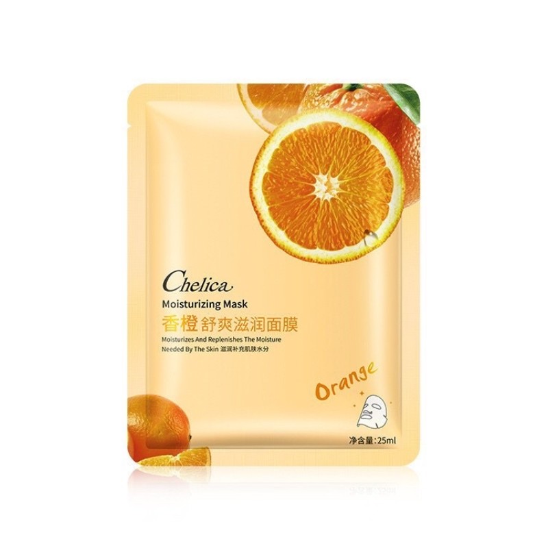 ماسک ورقه ای عصاره پرتقال CHELICA | پخش عمده