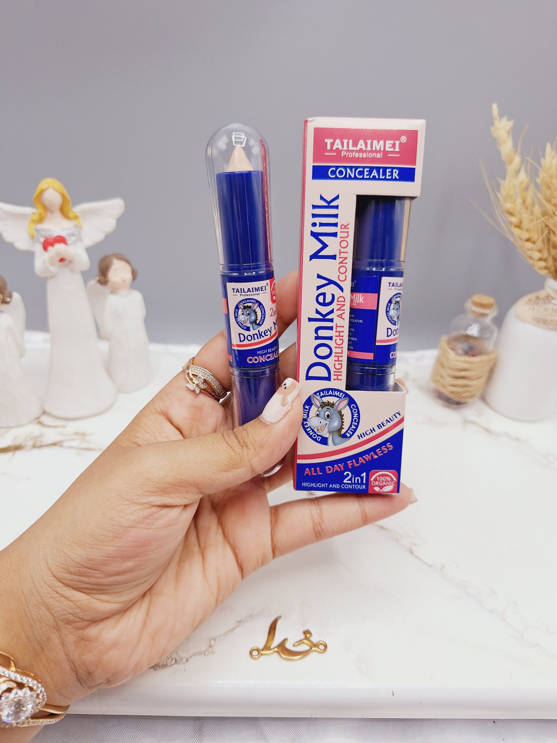 کانتور و کانسیلر دوطرفه شیرالاغ برند‏TAILAIMEI‏ کد TLM_S089