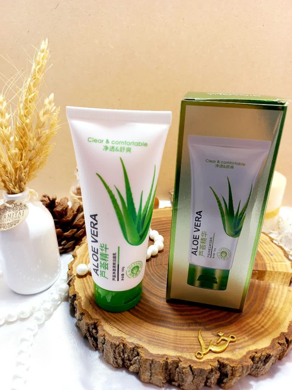 فوم شستشوی صورت آلوئه ورا بیوآکوا BIOAQUA کد BQY78044 | پخش عمده