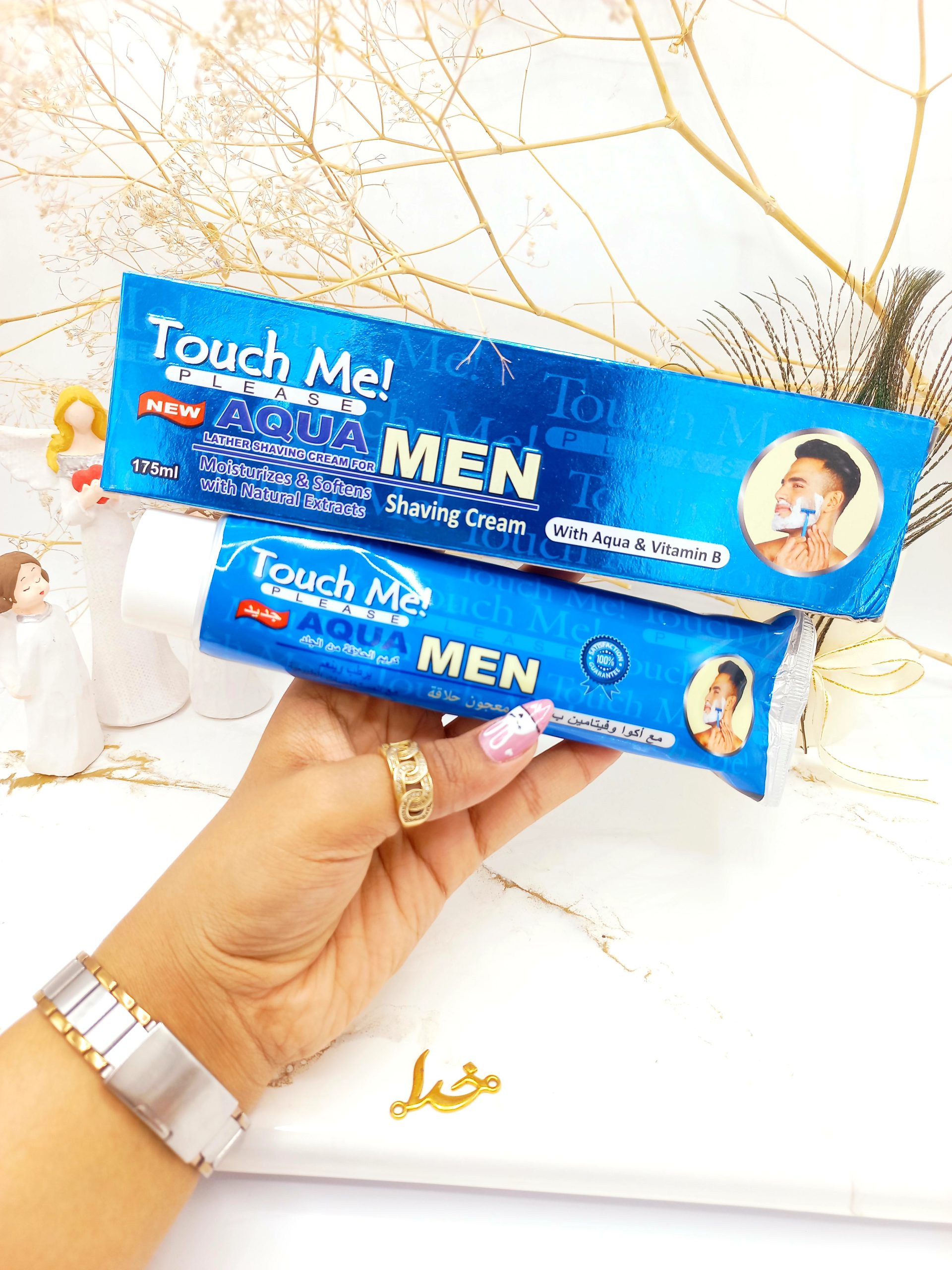 خمیر ریش اصلاح صورت تاچ می مدل LEMON MEN کد TP9293