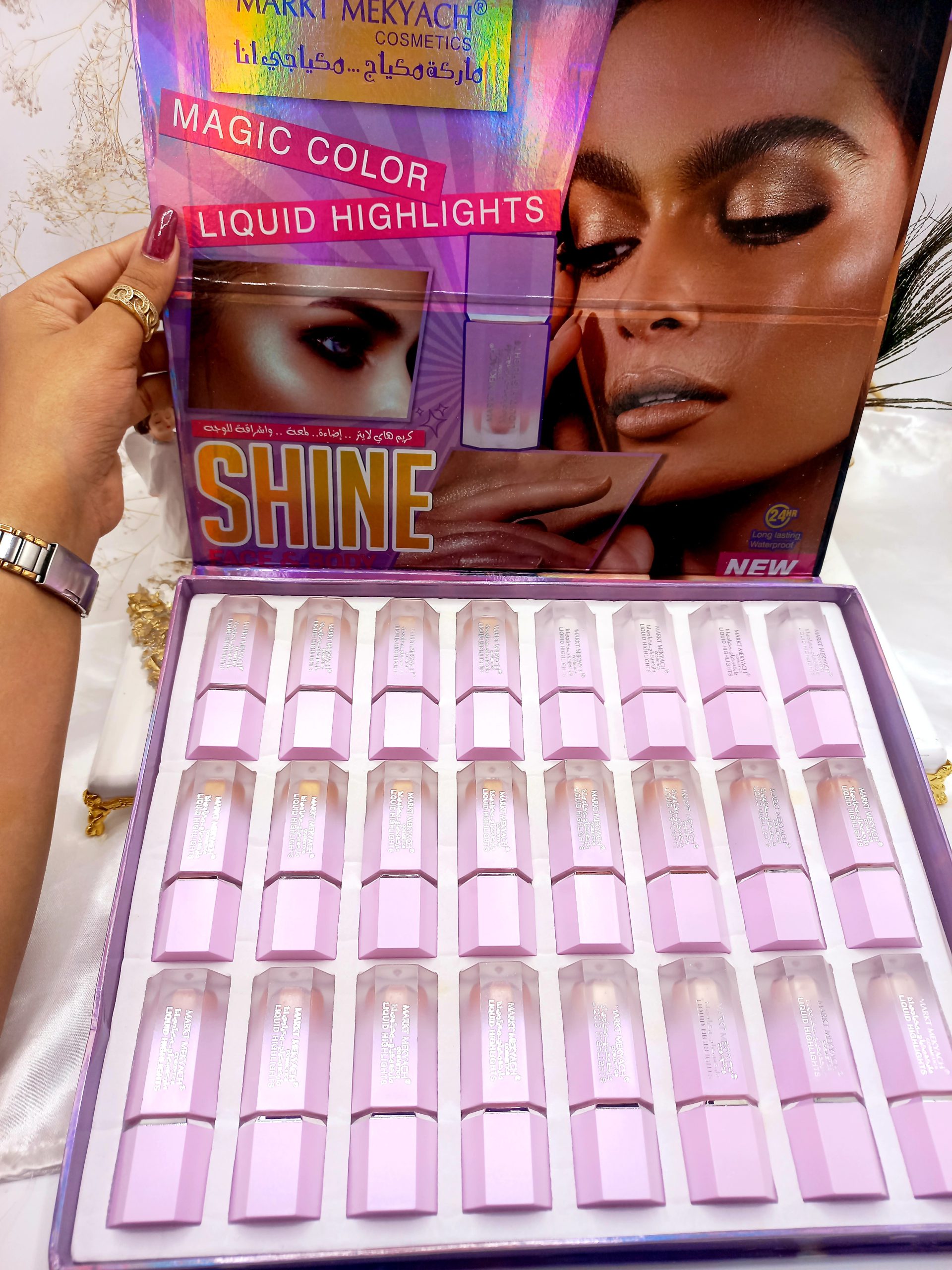 هایلایتر مایع مارکت مکیاچ کد W104