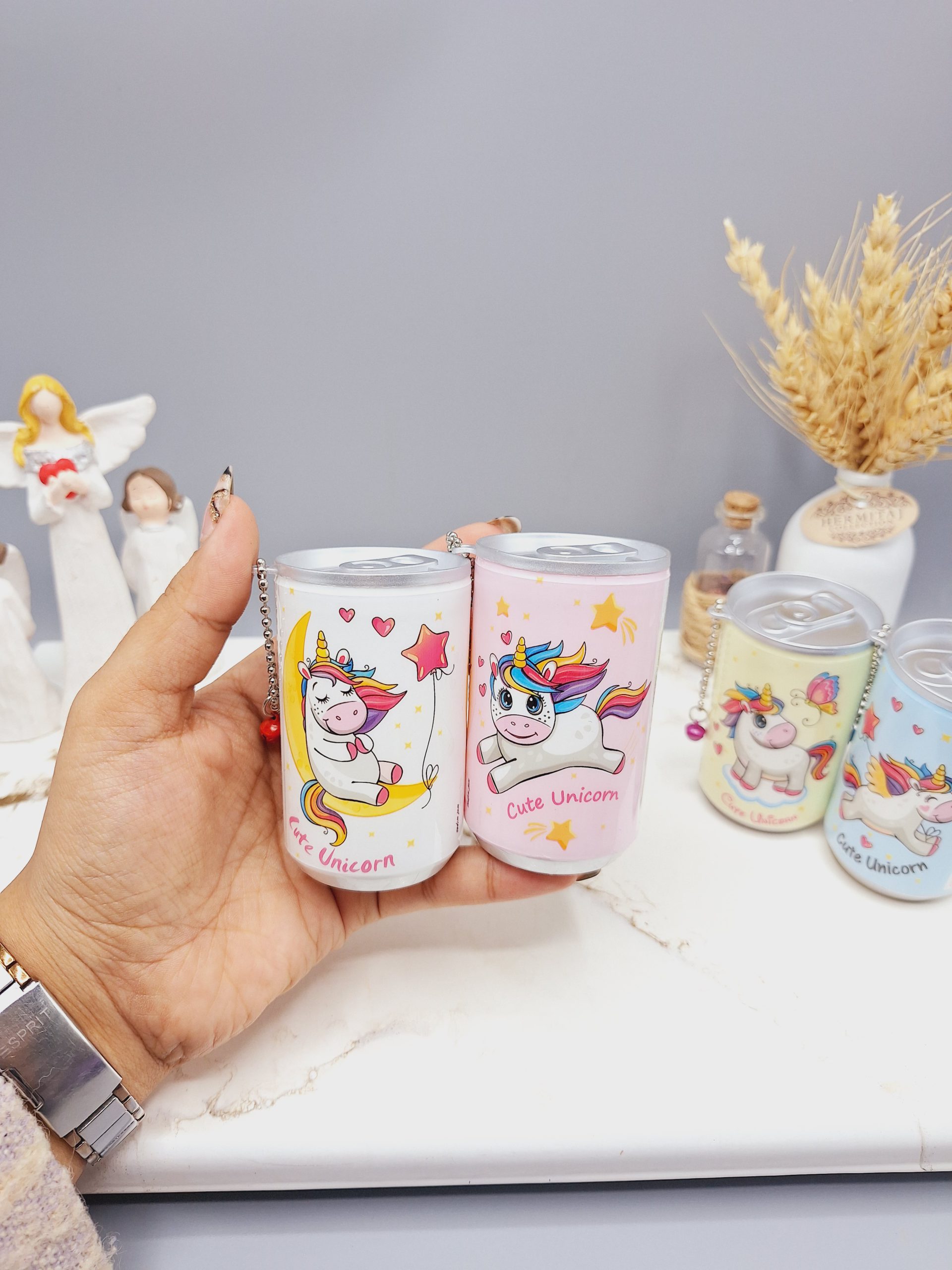 دستمال مرطوب قوطی طرح اسب تک شاخ