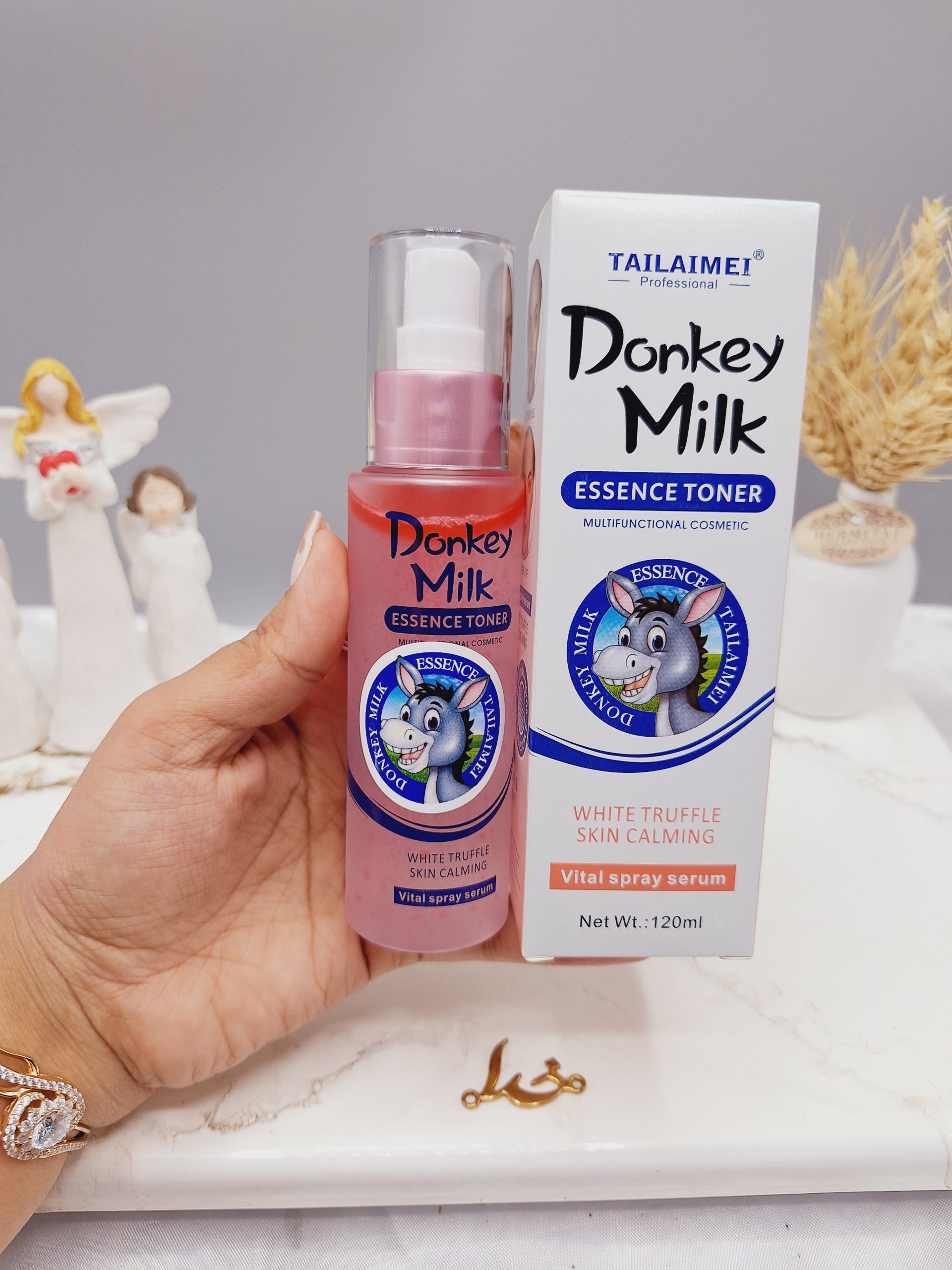 اسپری و تونر سفید کننده شیرالاغ برند تایلامی TAILIMEl کد SS038