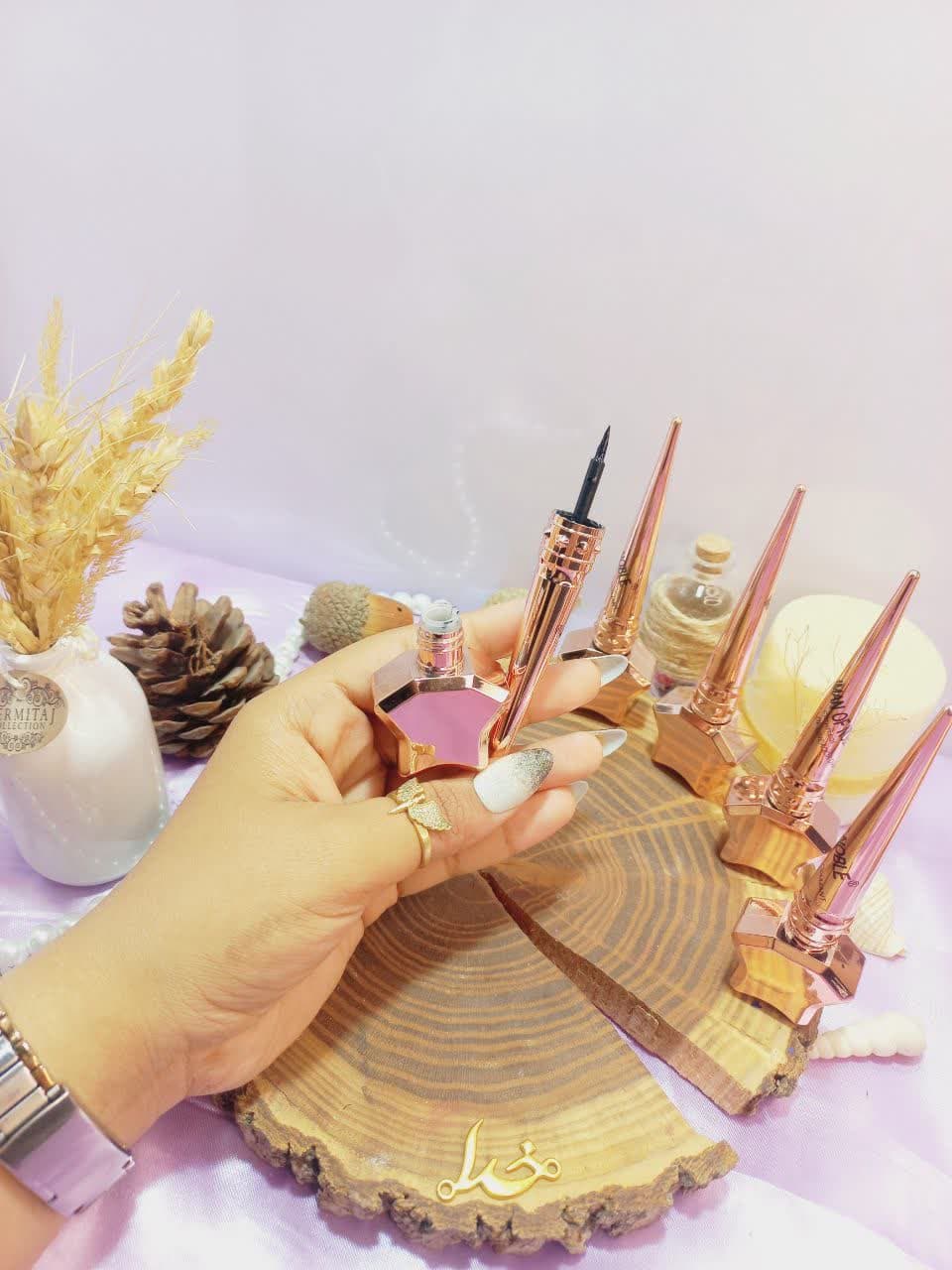 خط چشم مشکی ماژیکی ستاره ای ایمن آف نوبل IMAN OF NOBEL  کد 6101