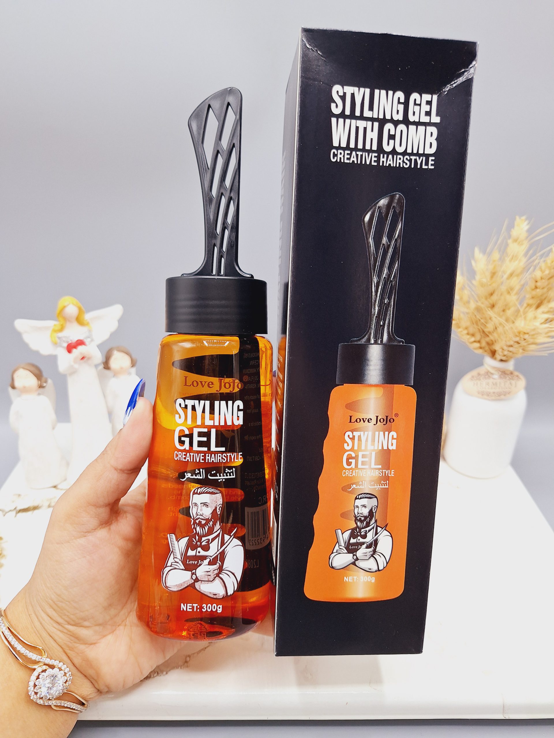 ژل حالت دهنده مو شانه دار مردانه برند لاو جوجو کد L2088