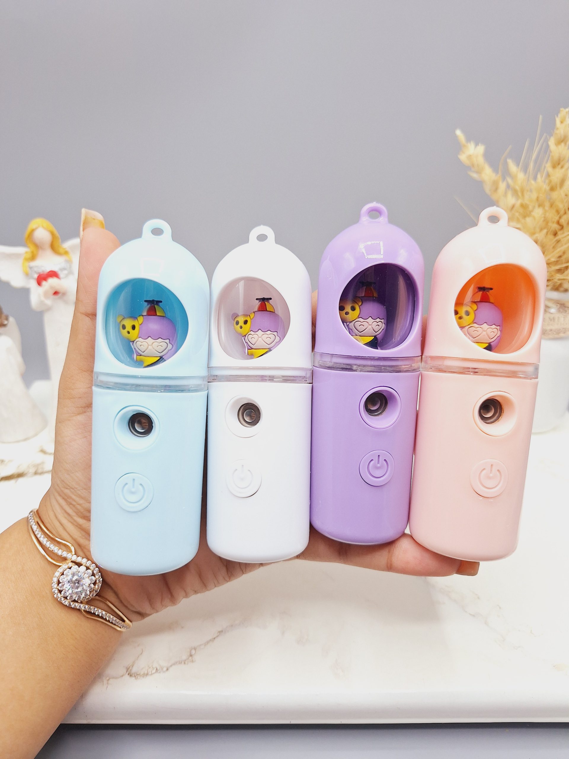 دستگاه بخور سرد فانتزی استوانه ای مدل فضانوردی