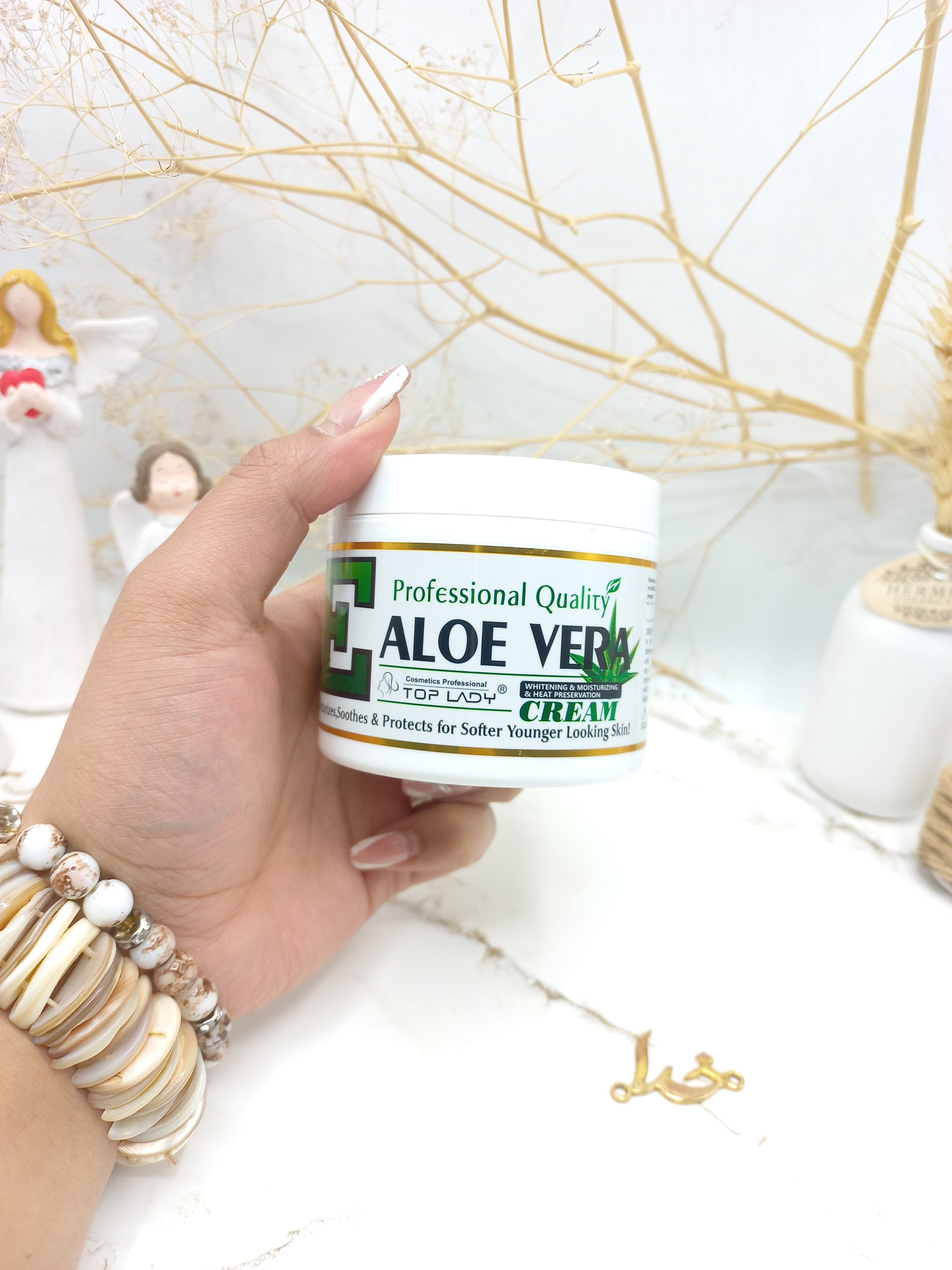 کرم سفید کننده و آبرسان قوی  آلوورا تاپ لیدی TOP LADY کد 15010