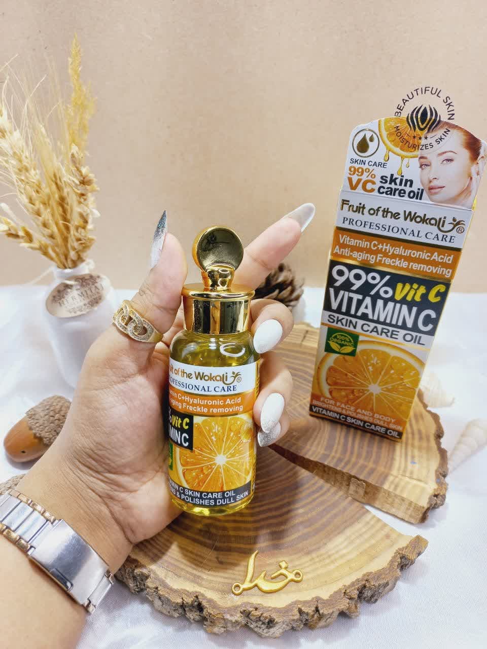 روغن پوست تخصصی ویتامین سی وکالی WOKALI کد WKL721
