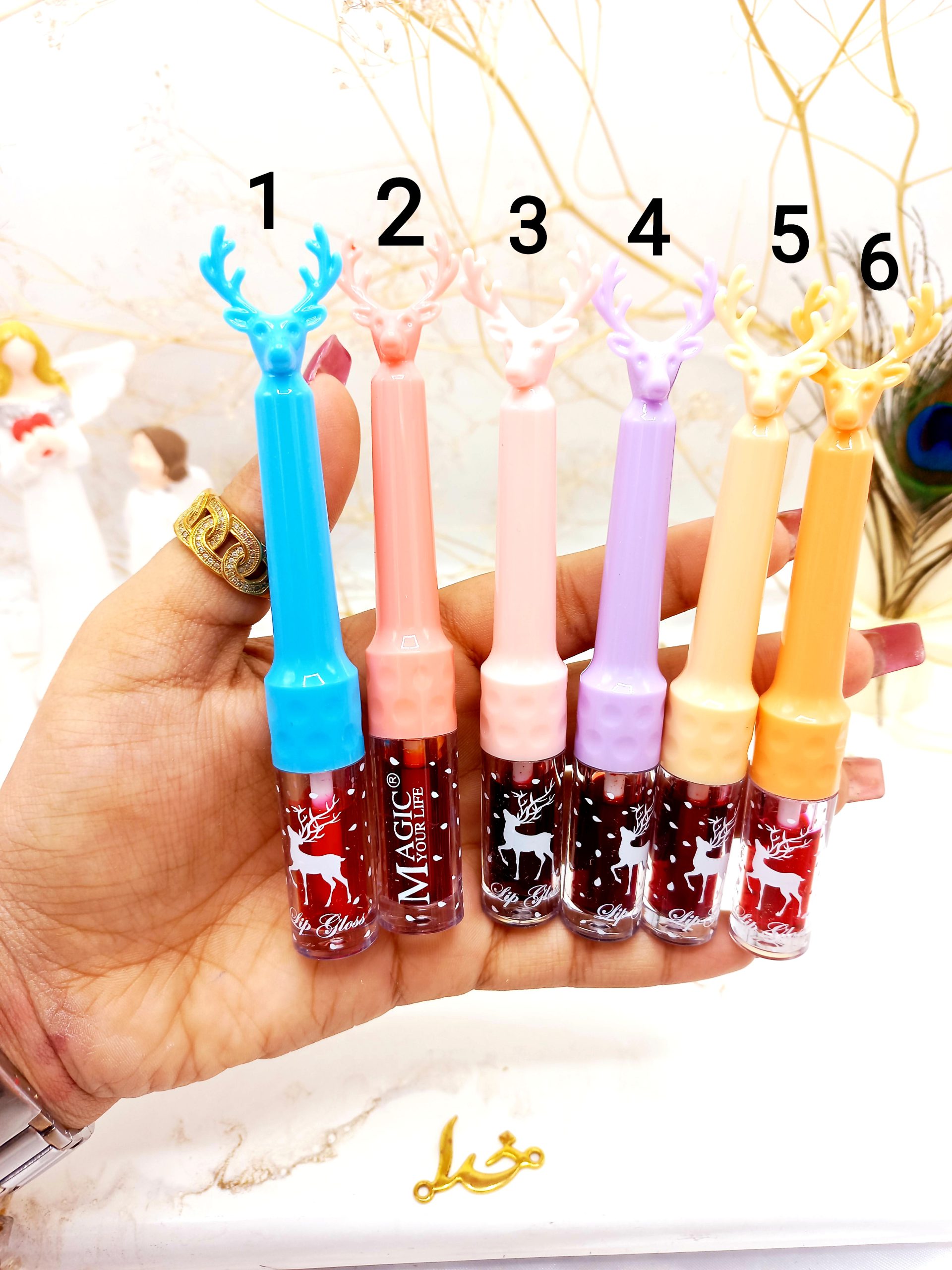 تینت لب فانتزی طرح گوزن مجیک MAGIC  LC914