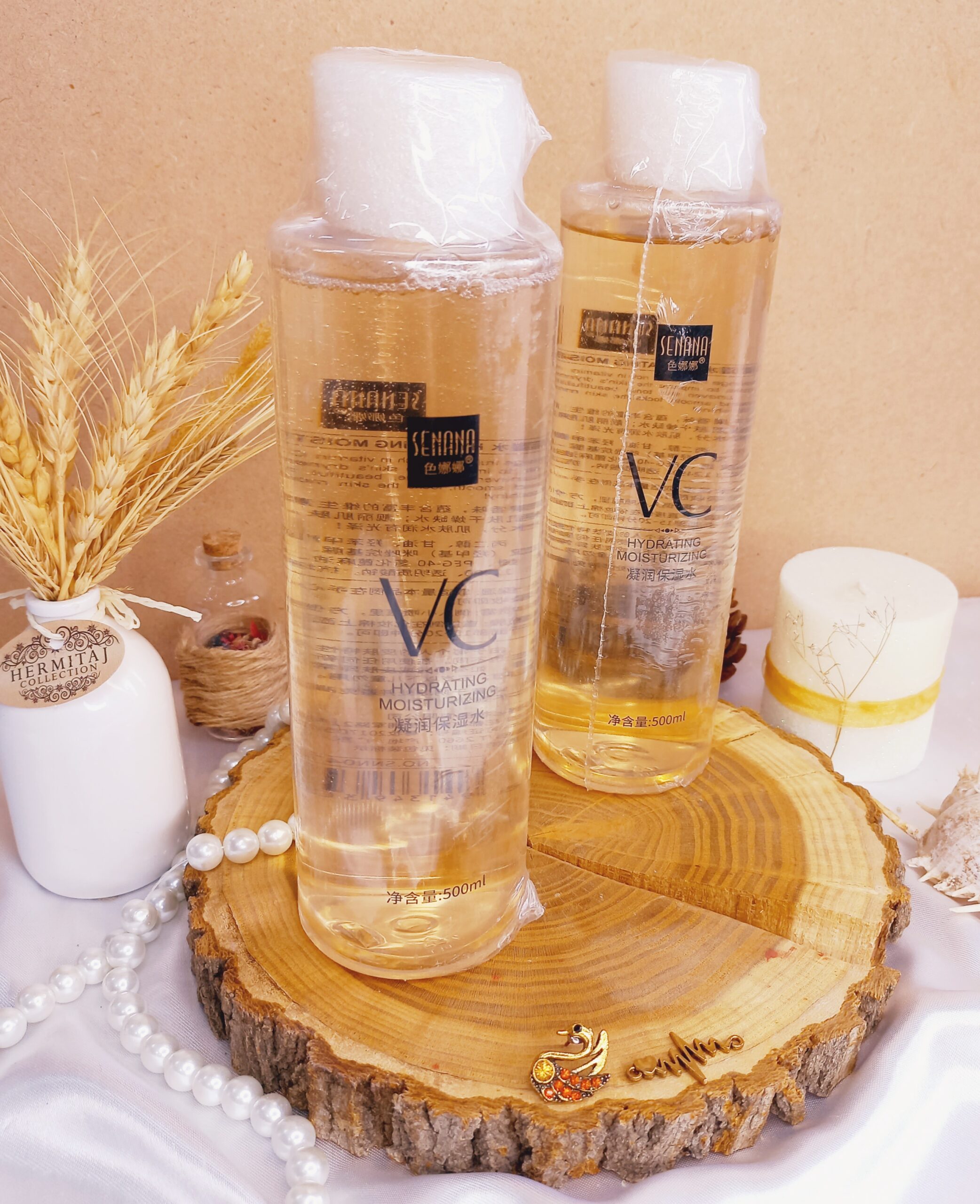 تونر ضدلک و روشن کننده ویتامین سی سنانا 500 میل | پخش عمده