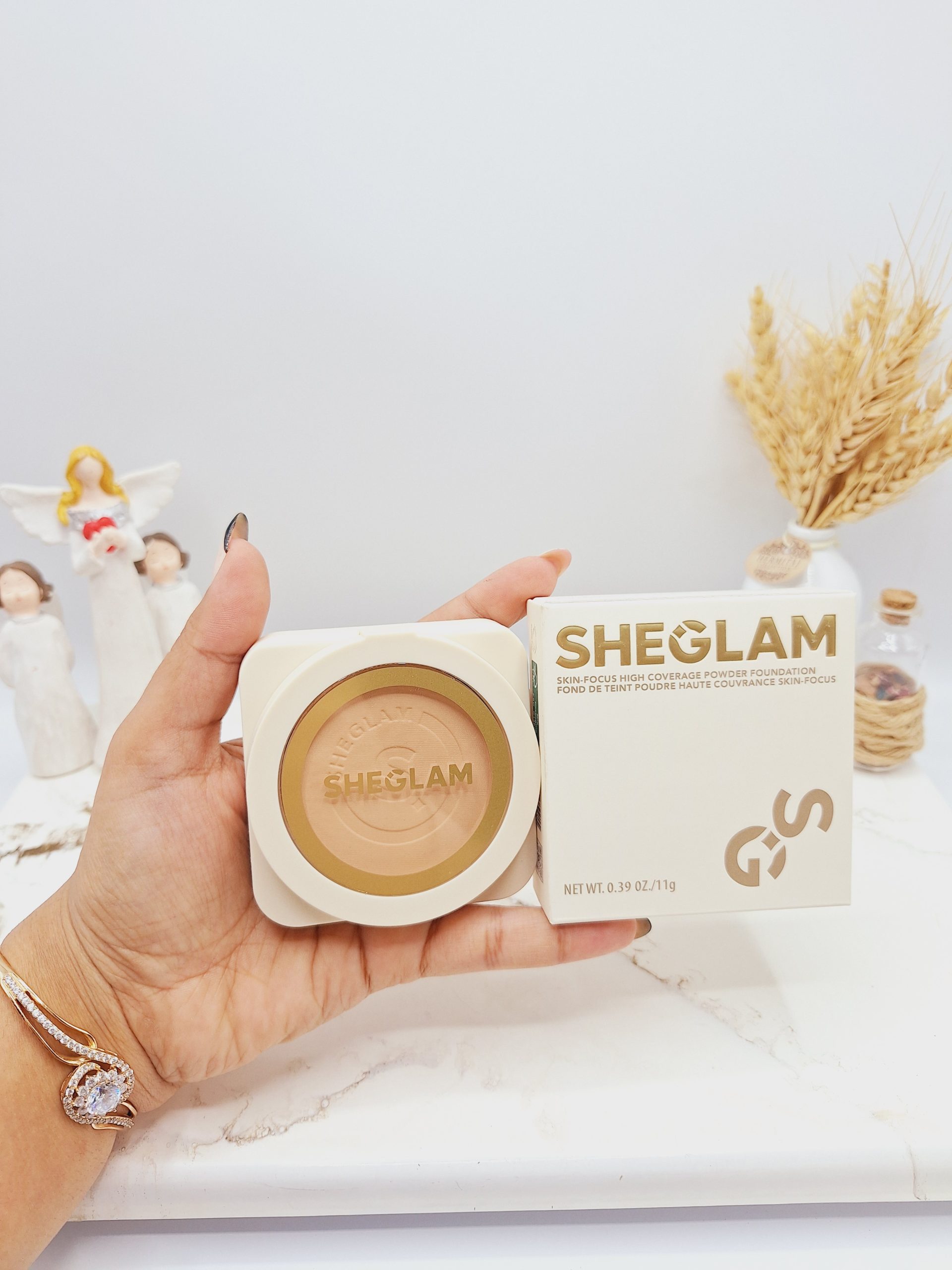 پنکک کرم پودری مات برند شیگلم کیفیت عالی کد 2277