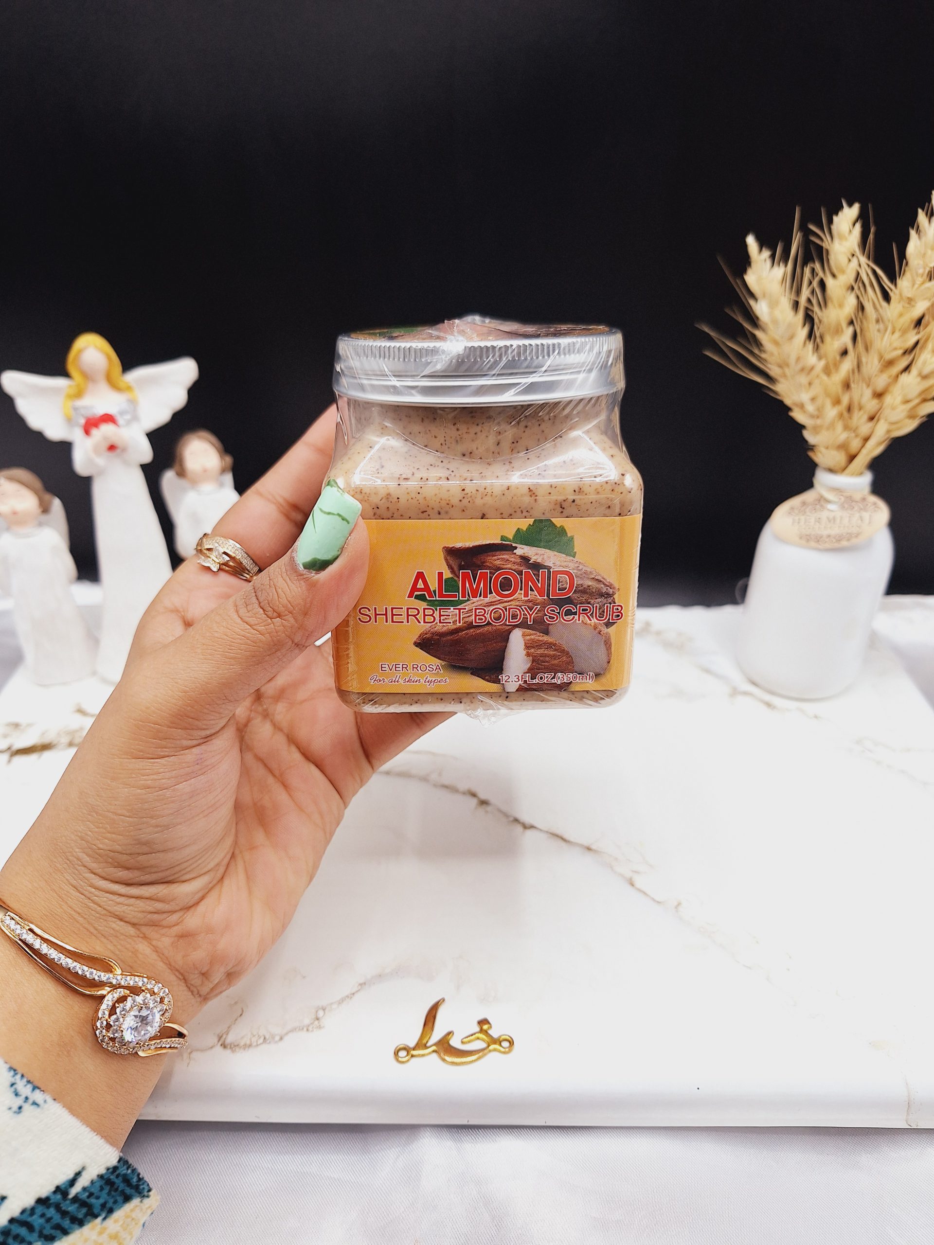 اسکراب و نمک بدن با عصاره بادام برند اور روزا EVER ROSA کد ER90011