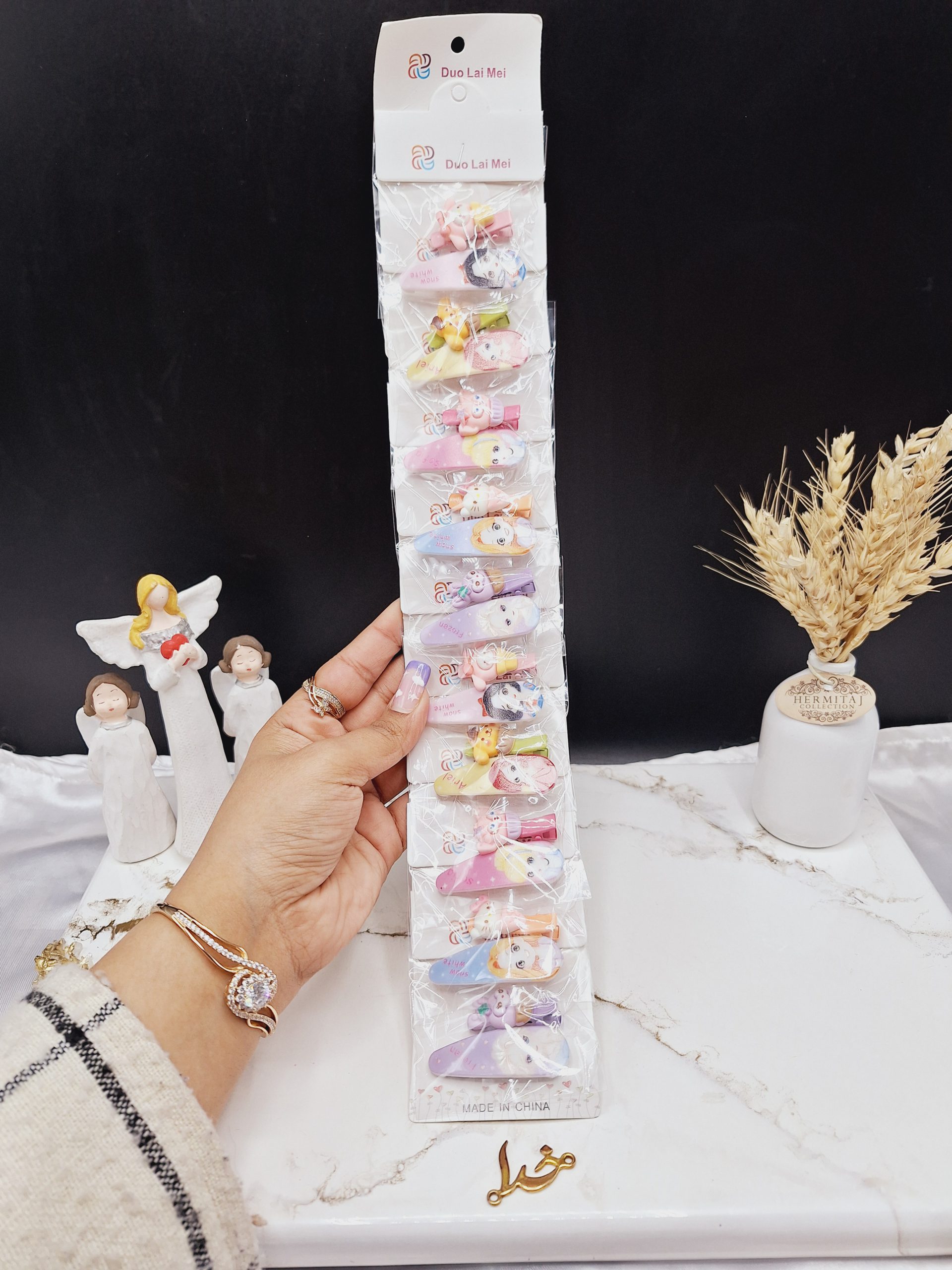 پک 10 عددی پنس مو دخترانه دیزنی