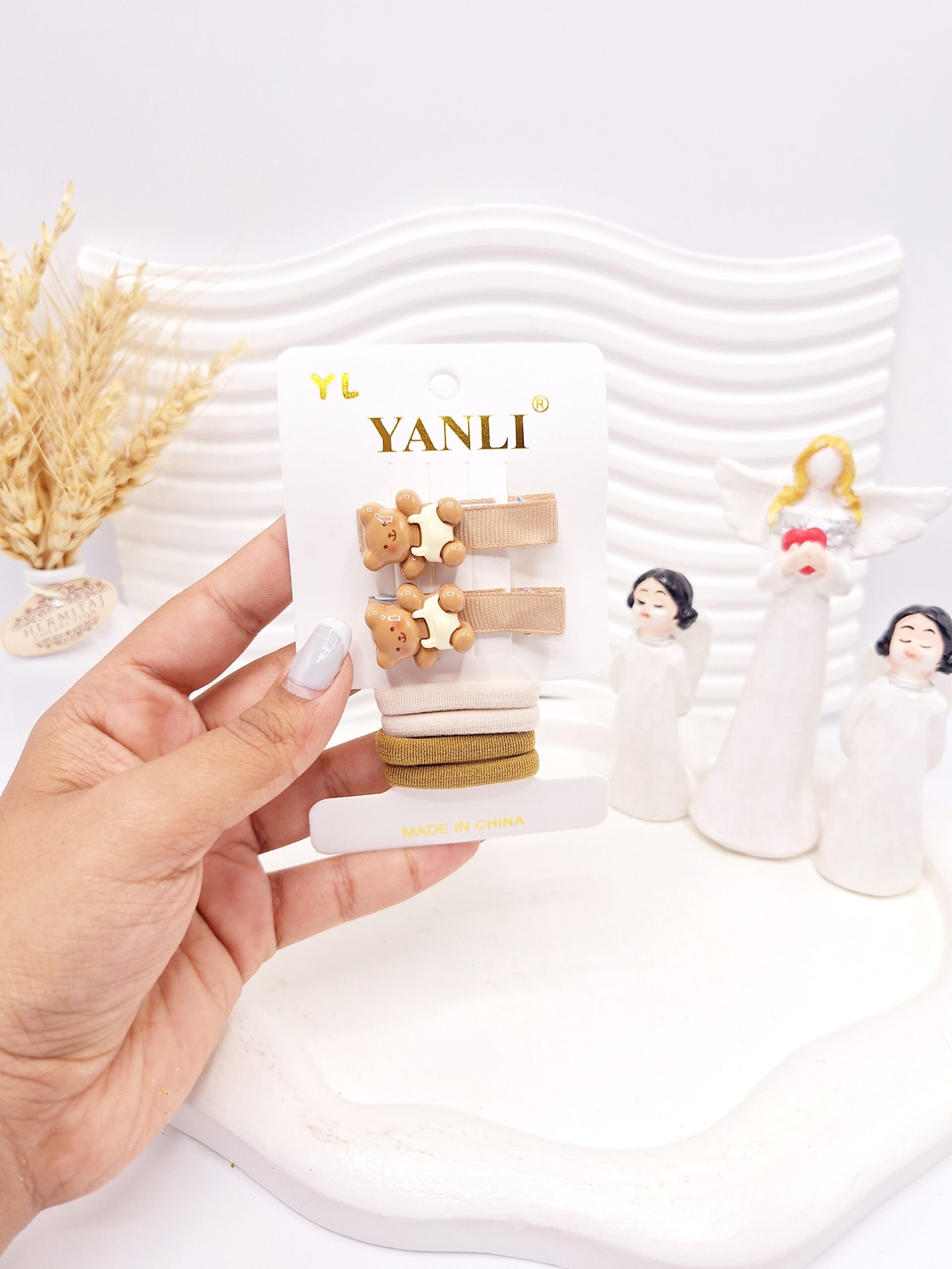 ست کش و پنس مو خرس کوچولو نود