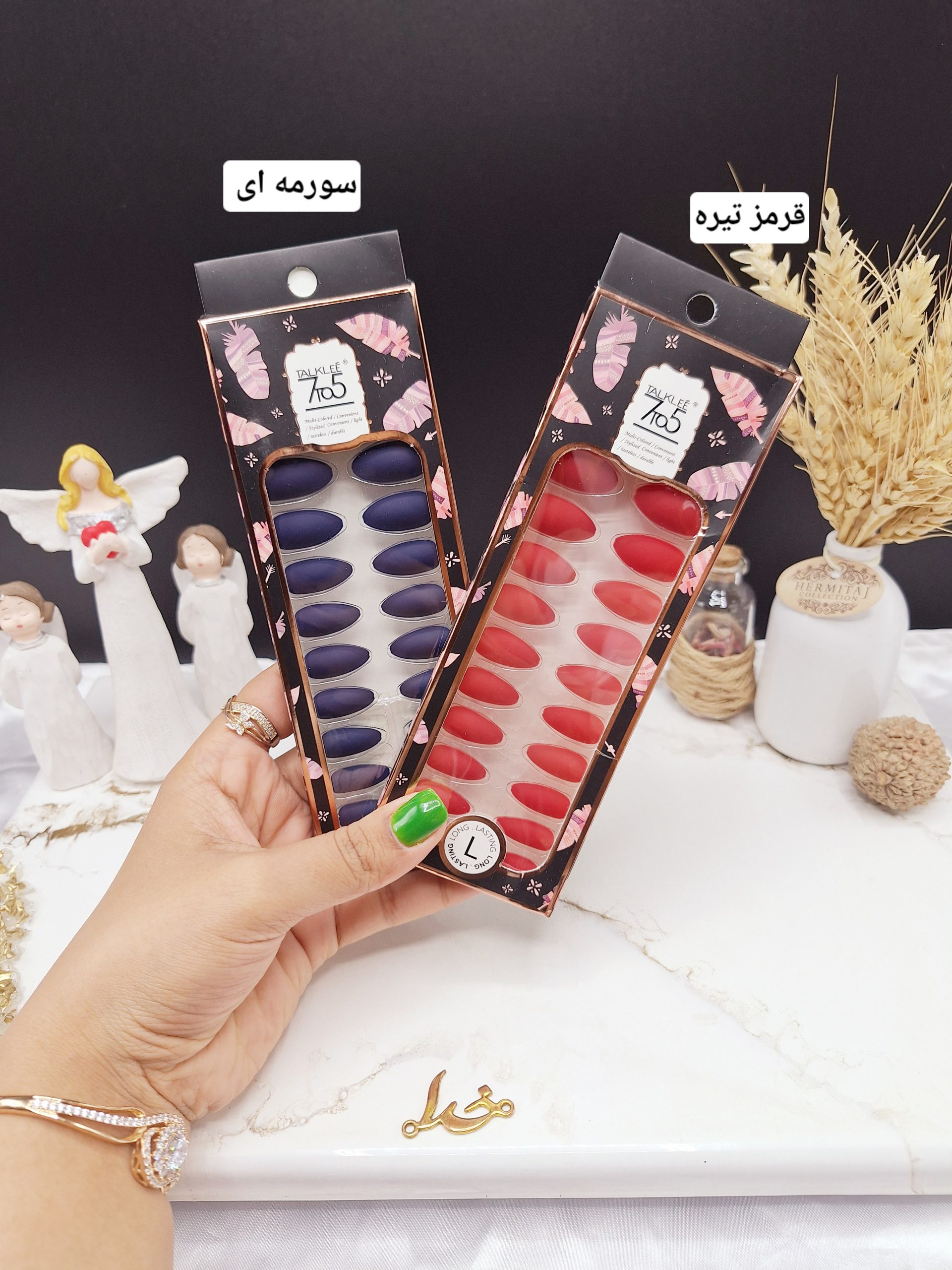 پک ناخن مصنوعی رنگ مات برند 7TO5 کد 9953