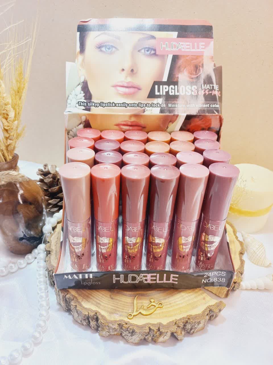 رژ لب مایع پرطرفدار هدی بل HUDABELLE  کد 838
