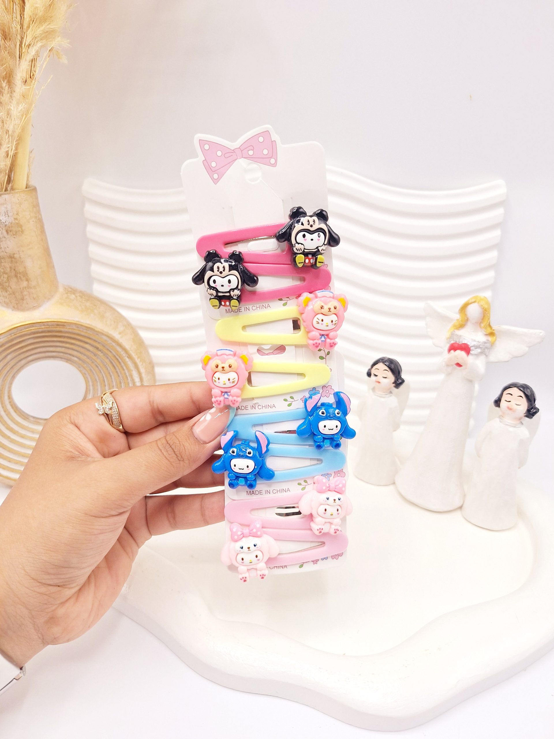 پنس مو 2 تایی طرح فانتری حیوانات