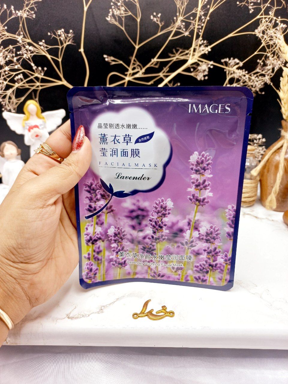 ماسک ورقه ای مرطوب کننده اسطوخودوس برند ایمیجز IMAGES کد XXM0846