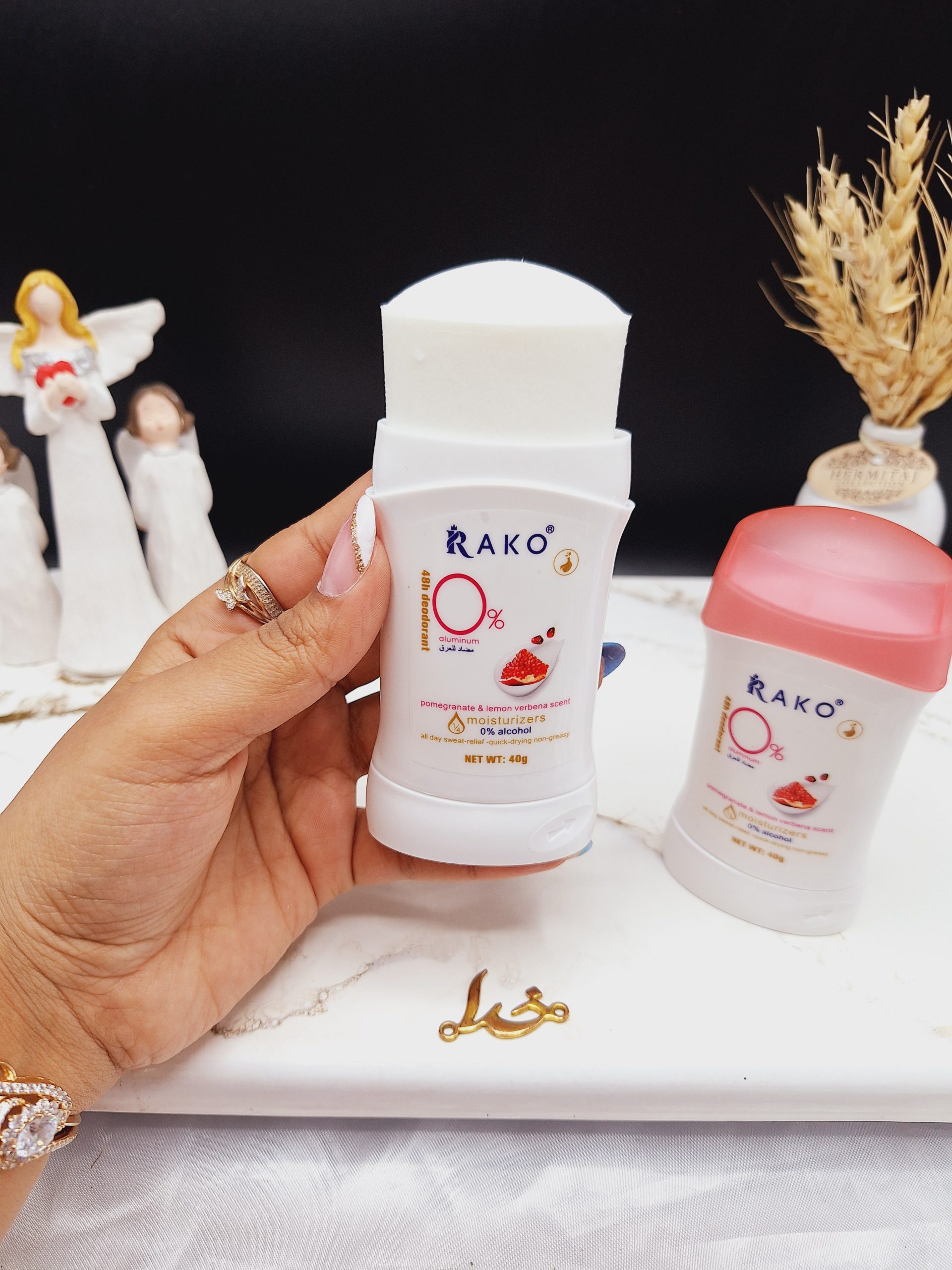 مام ضدتعریق با رایحه شیر و انار برند راکو RAKO کد  RK1140