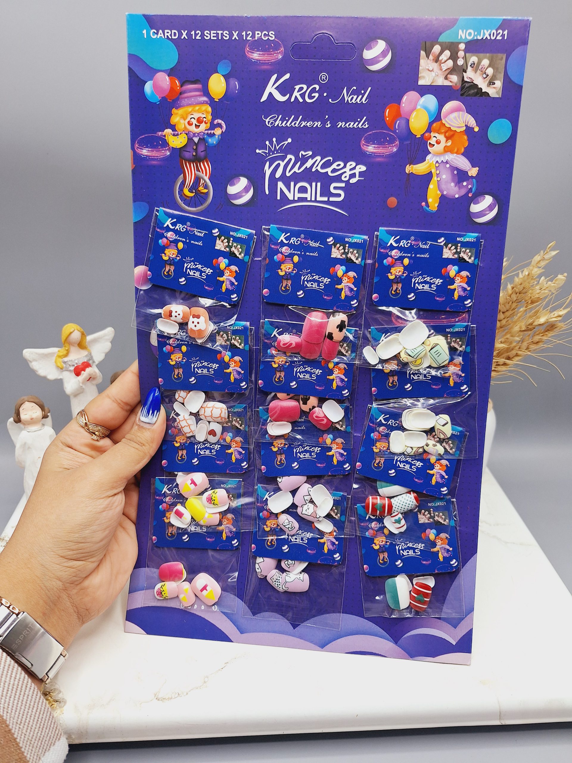 ناخن مصنوعی بچگانه در طرح های شیک کد NO:JX021