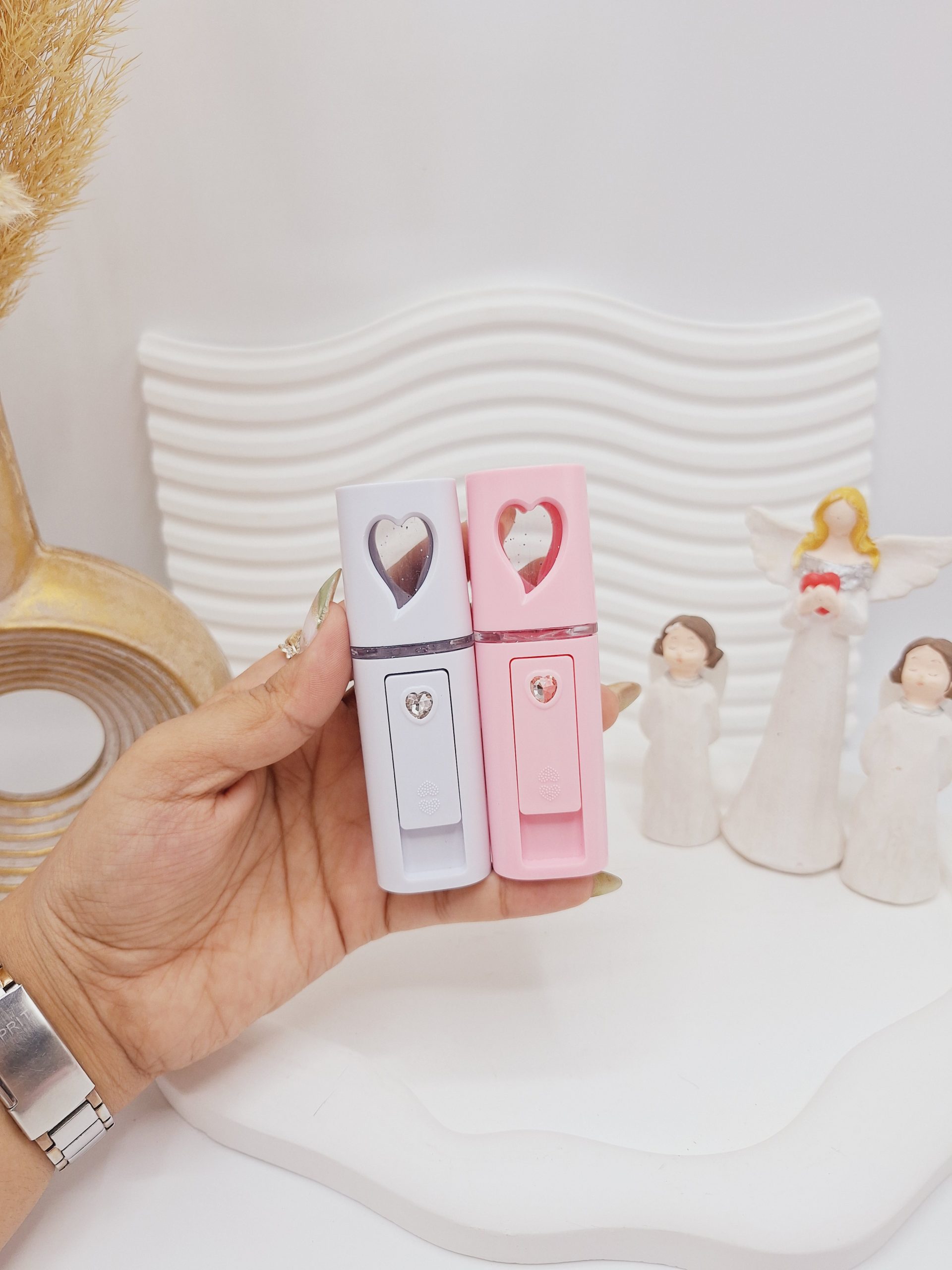 دستگاه بخور سرد طرح قلب نگین دار (مدل جدید)