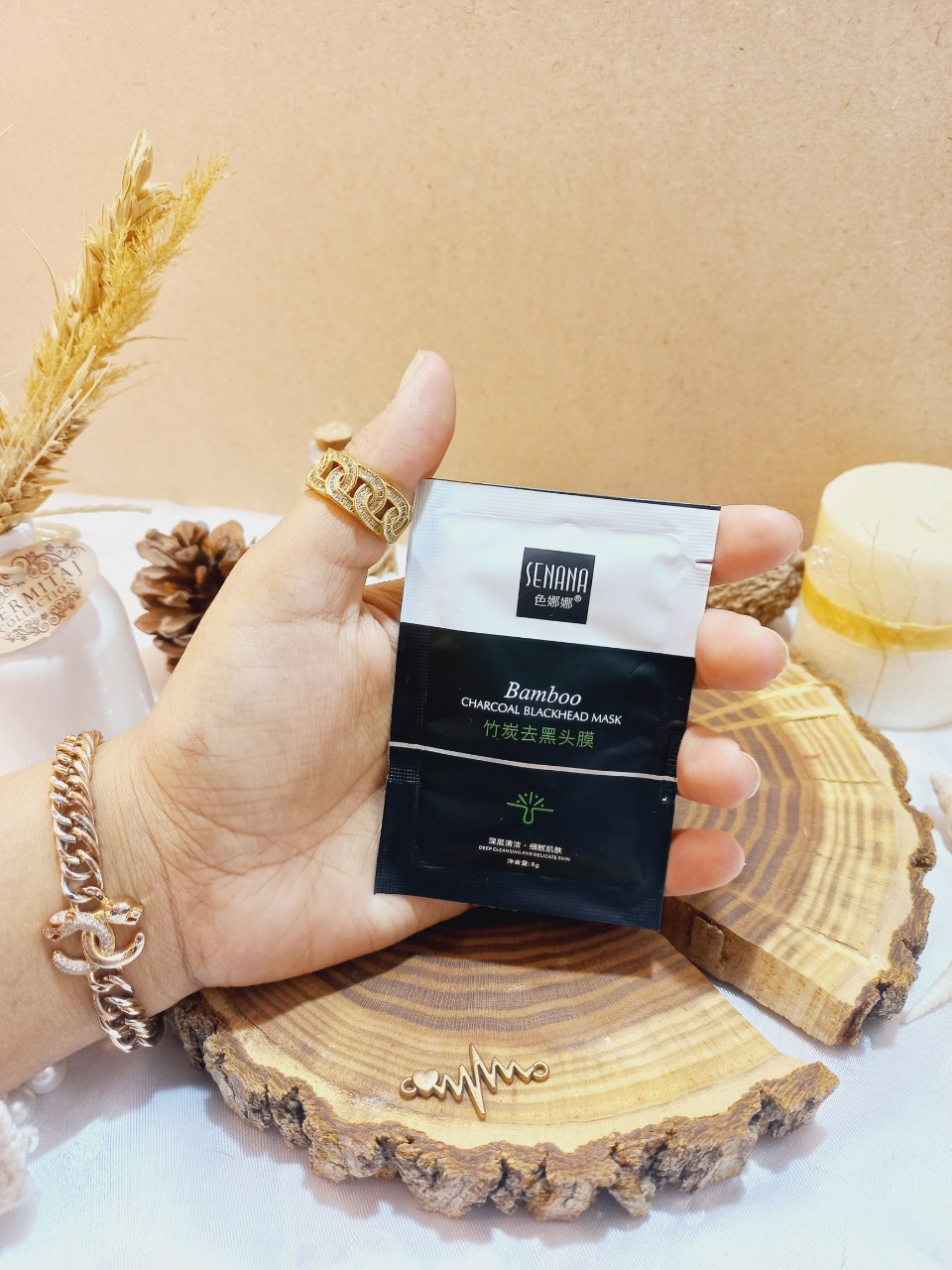 بلک ماسک بینی ضد جوش سرسیاه بامبو سنانا