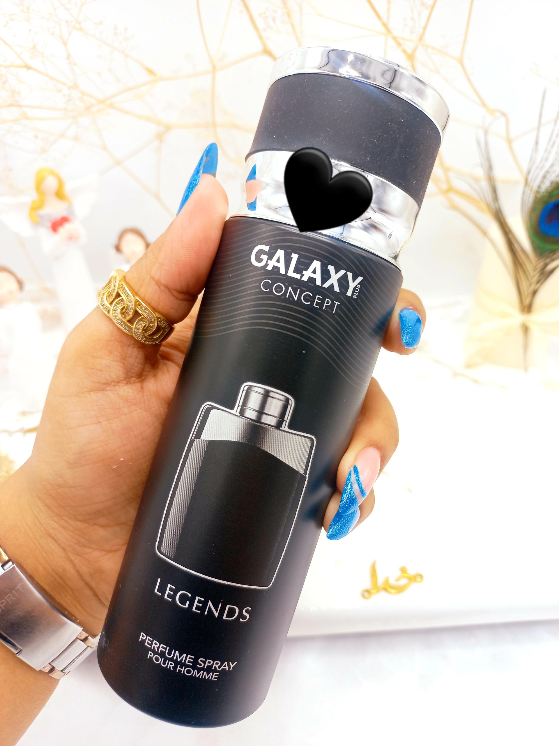 اسپری خوشبو کننده مردانه گلکسی GALAXY مدل LEGENDS کد B8383