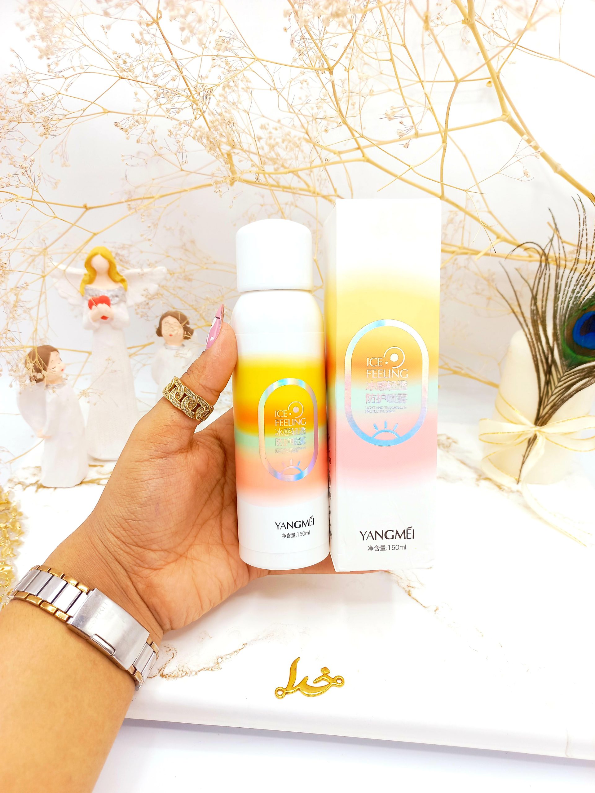 اسپری ضدآفتاب و سفیده کننده یانگومی YANGMEI کد YM8879