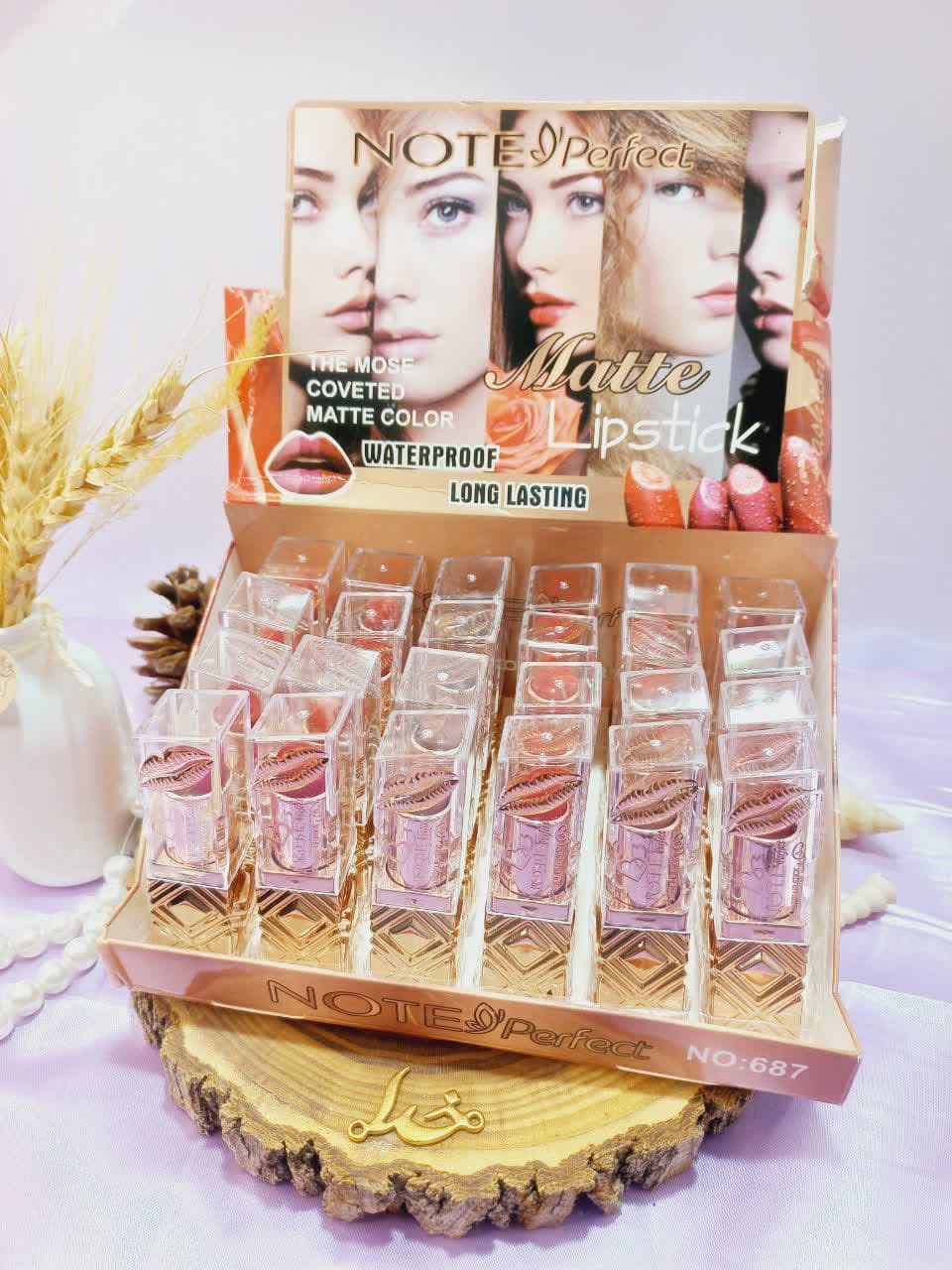 رژ جامد پرطرفدار نوت NOTE کد 687