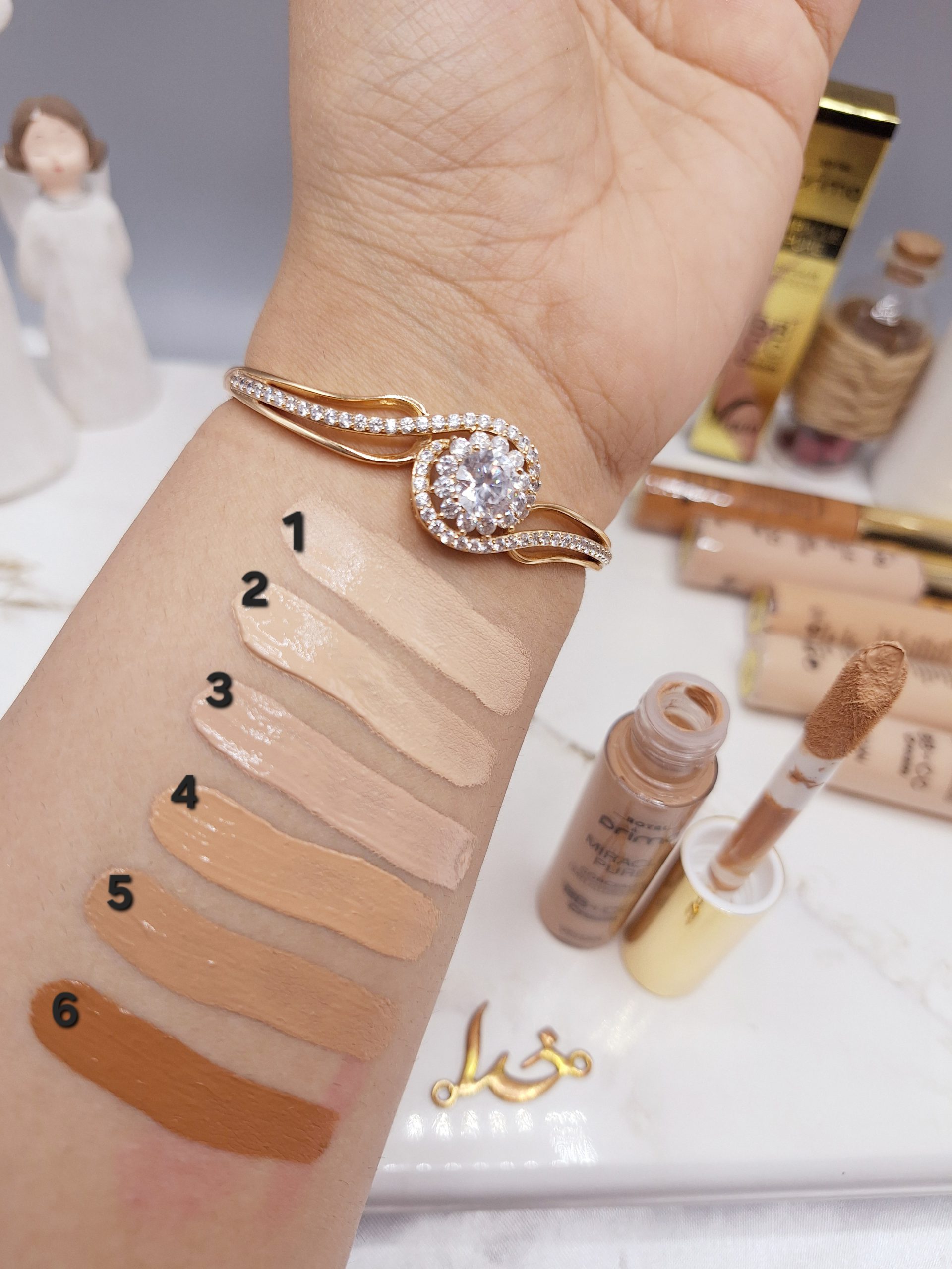 کانسیلر مایع  دارای بی بی و سی سی کرم برند رویال پریما ROYAL Prima کد RP2211_02