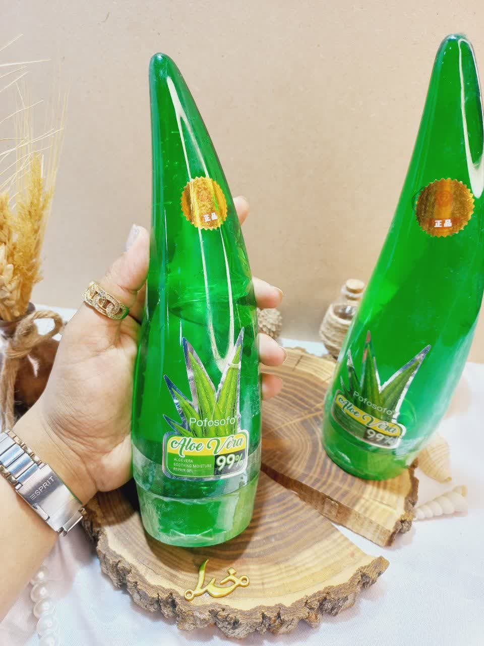 ژل آبرسان درمانی آلوئه ورا 99% درصد پوفوسوفو  POFOSOFO کد p061