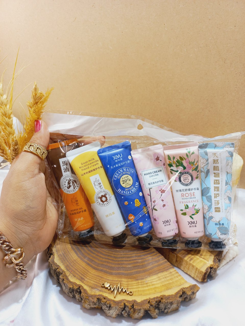 پک 6 عددی کرم مرطوب کننده و نرم کننده دست XMJ